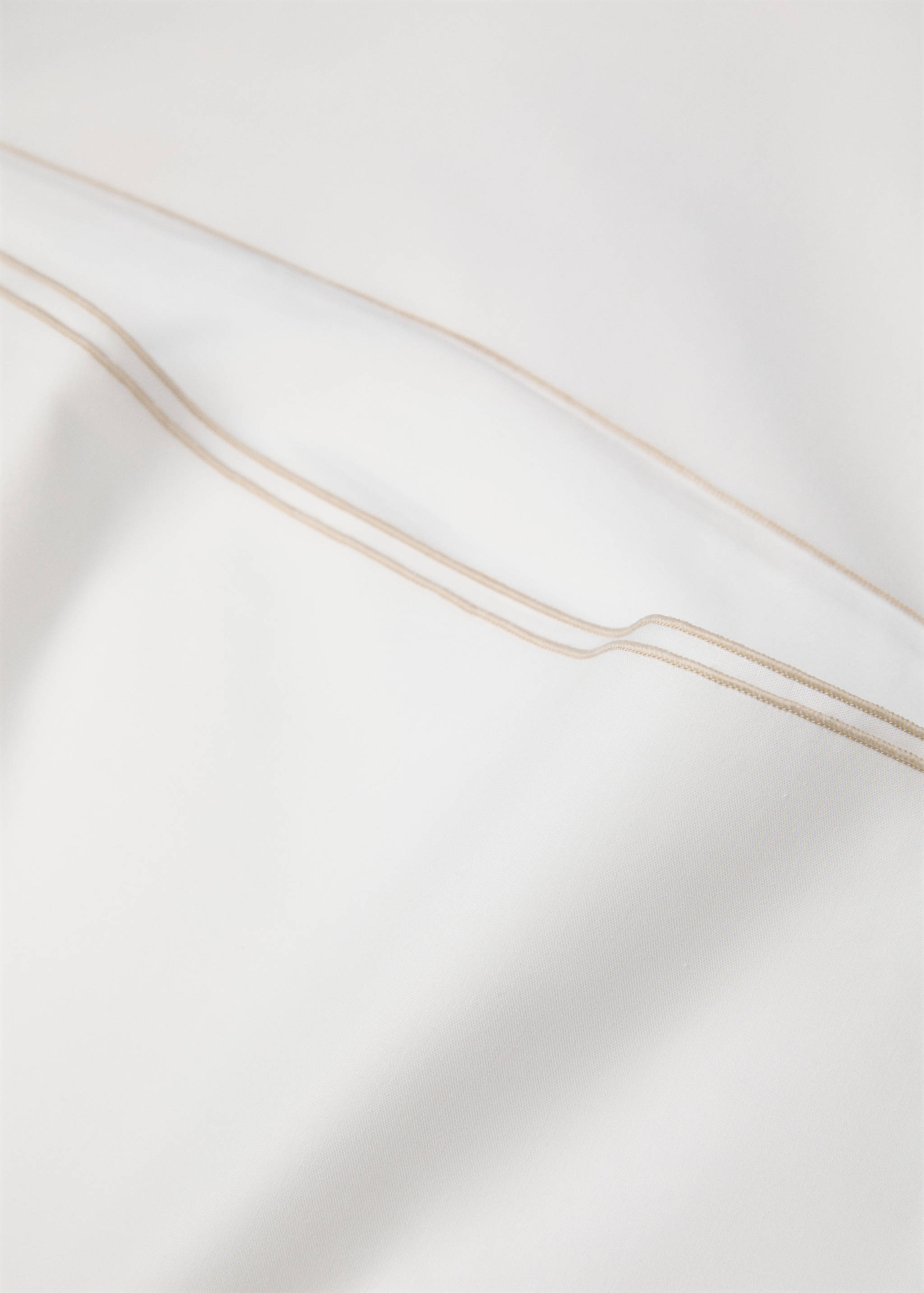 Double-embroidered pillowcase 45x110cm - Details of the article 1