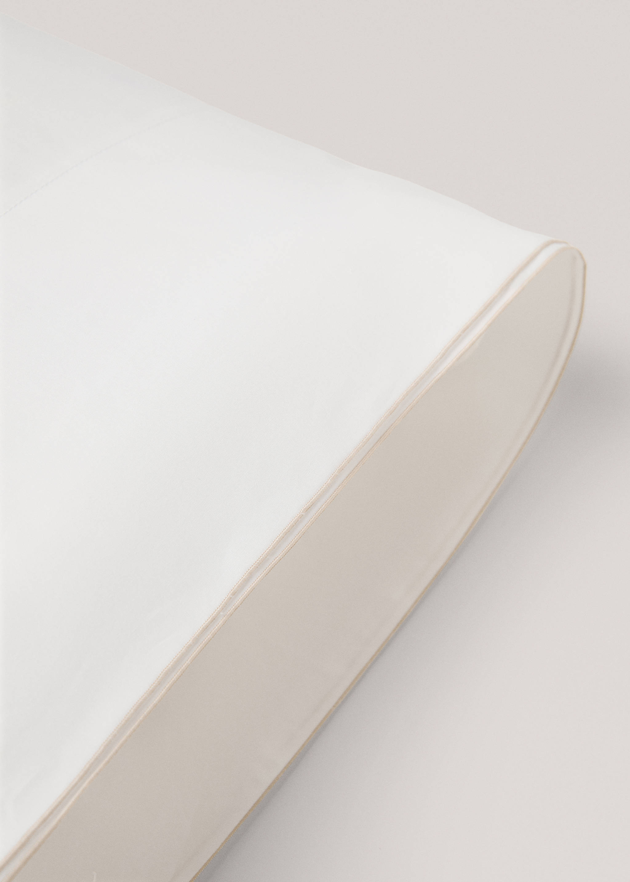 Double-embroidered pillowcase 45x110cm - Details of the article 2