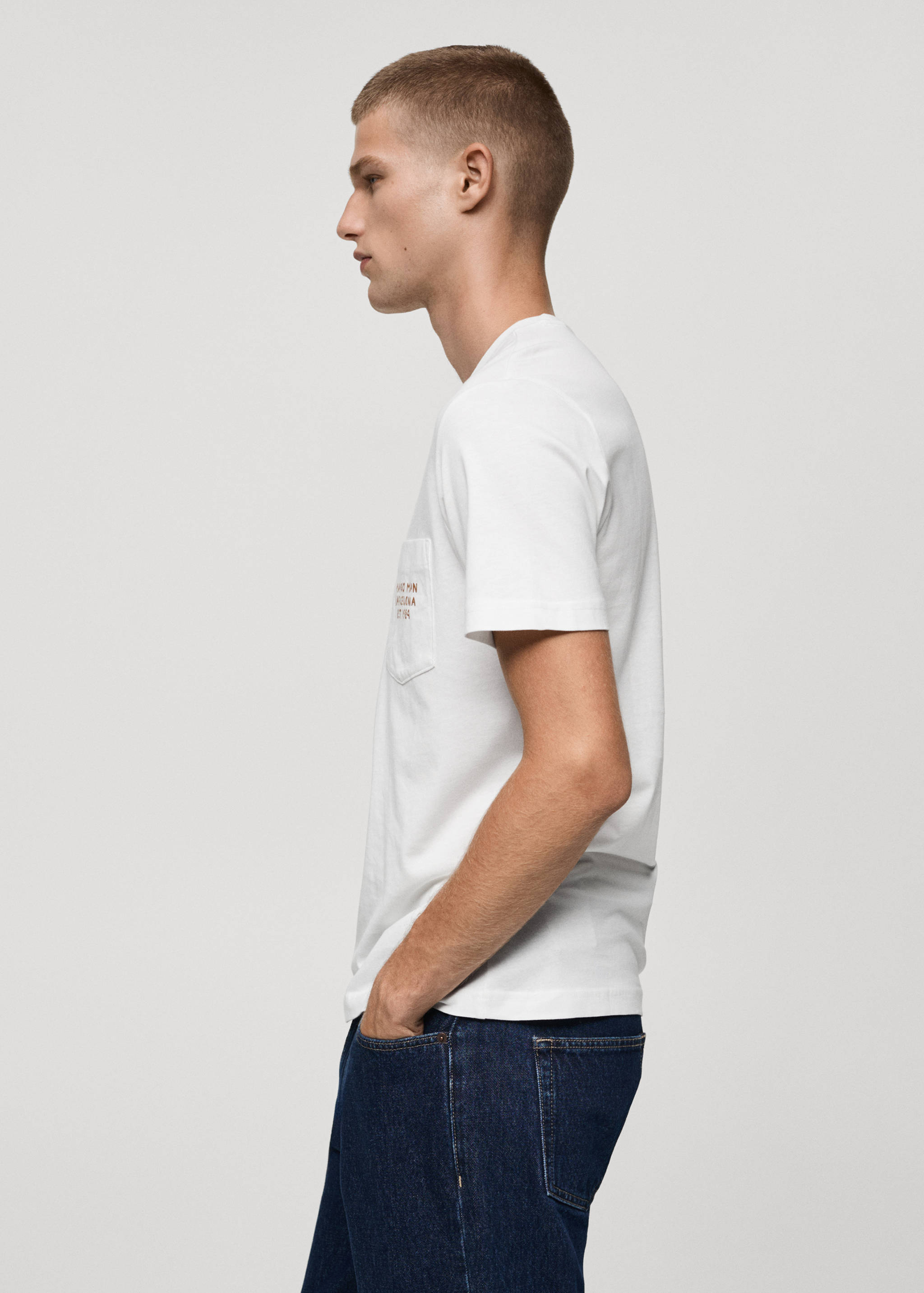 T-shirt 100 % coton texte - Détail de l'article 2