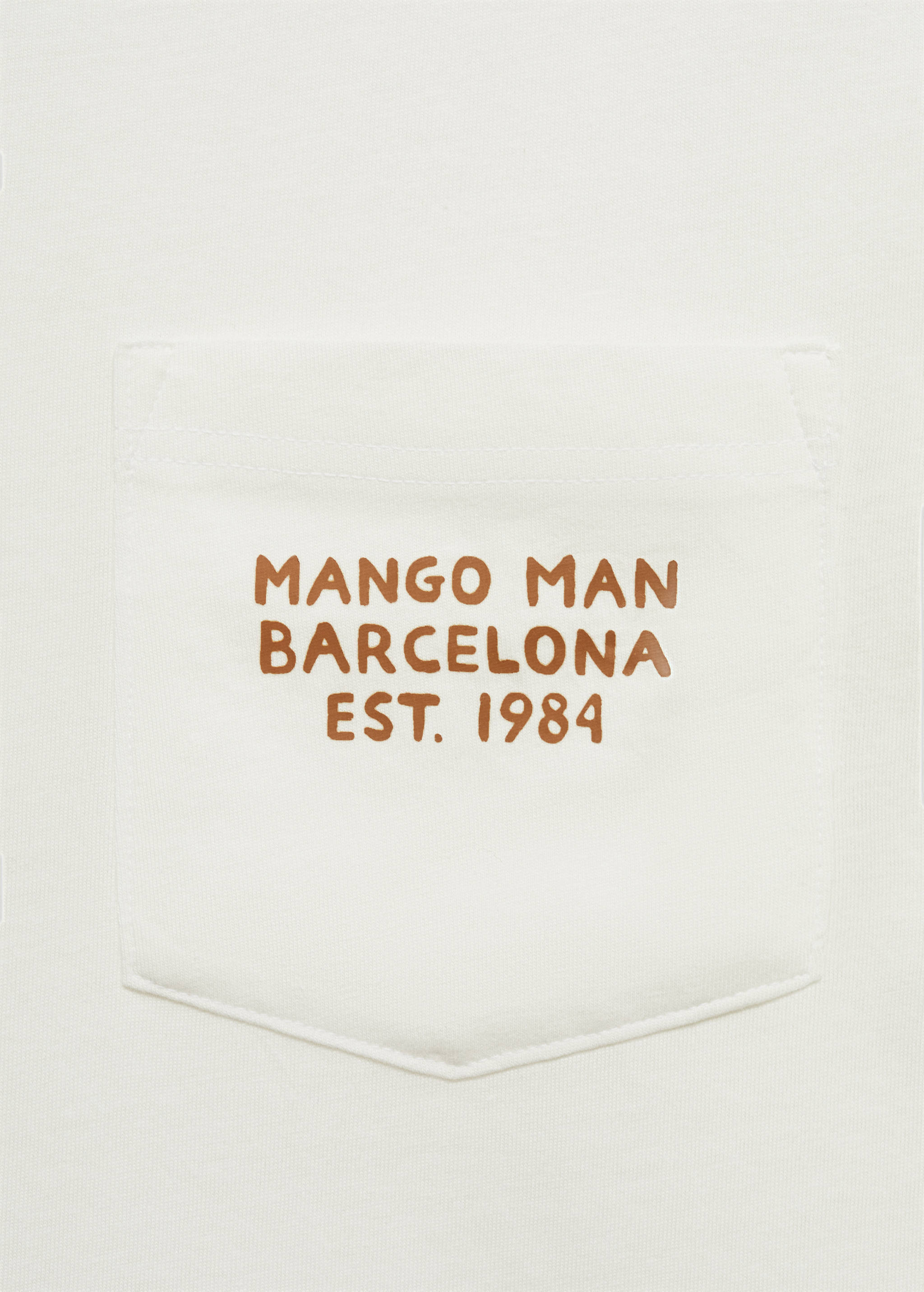 T-shirt 100 % coton texte - Détail de l'article 8