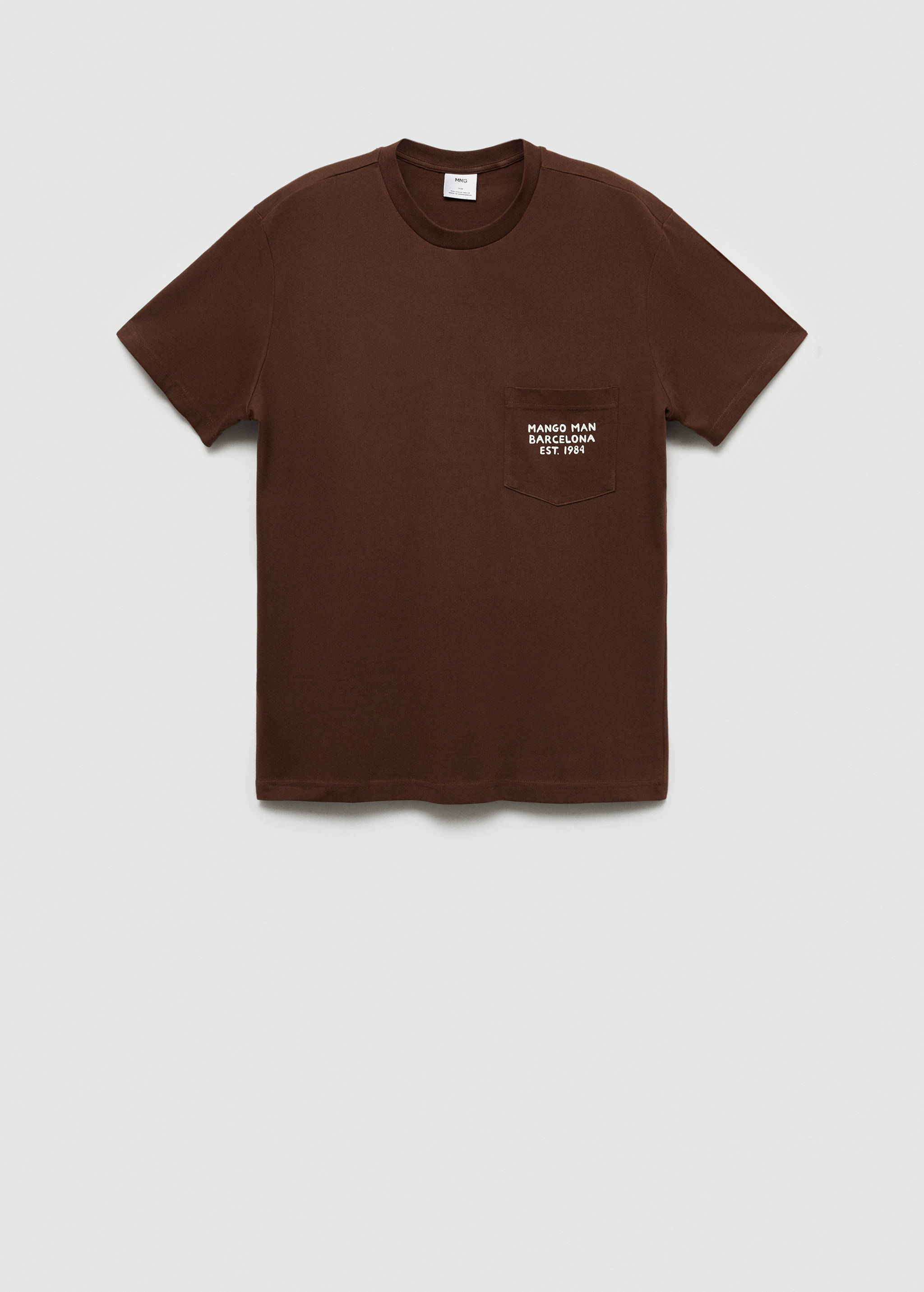 T-shirt 100 % coton texte - Article sans modèle