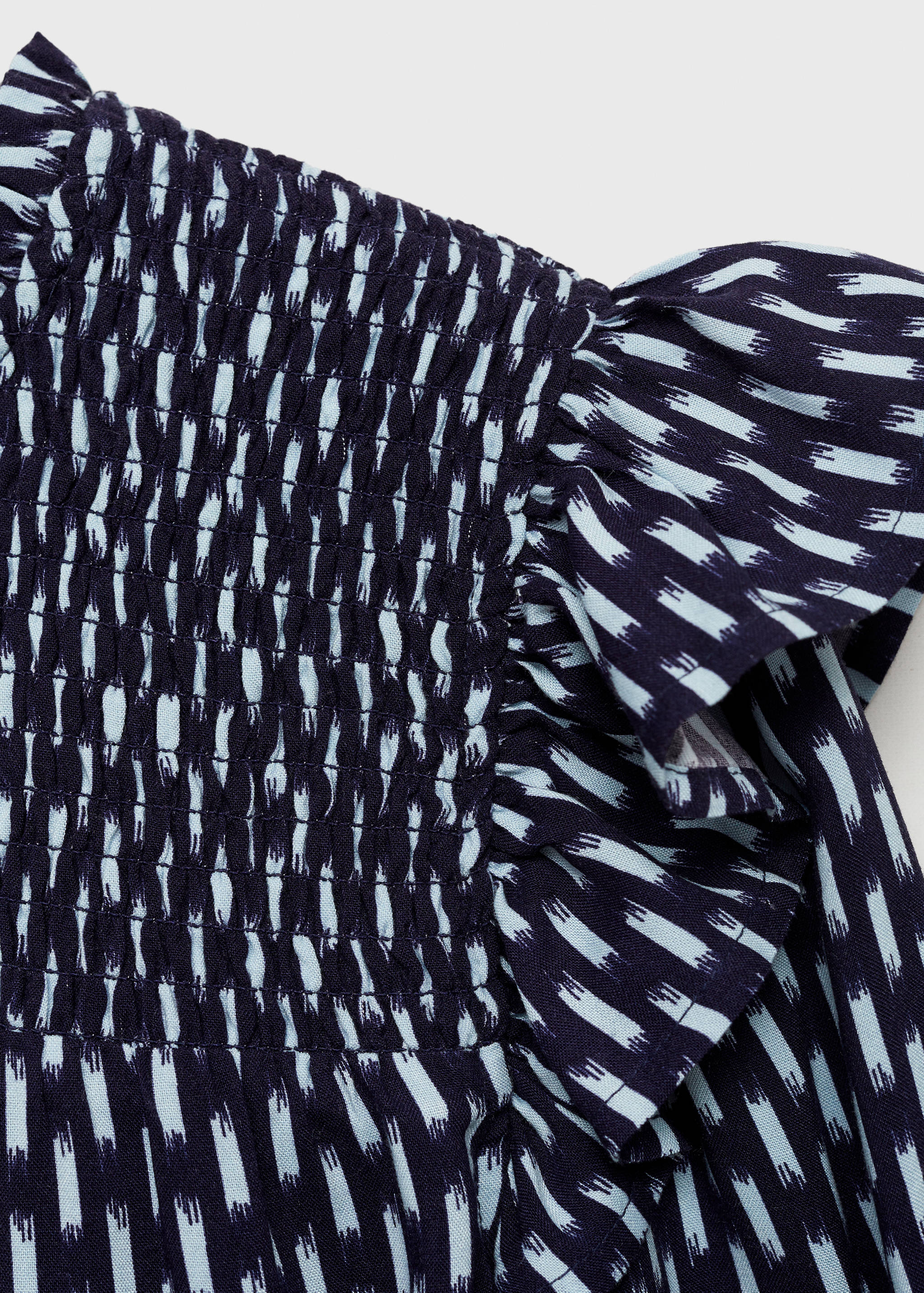 Ruched printed blouse - Details of the article 8