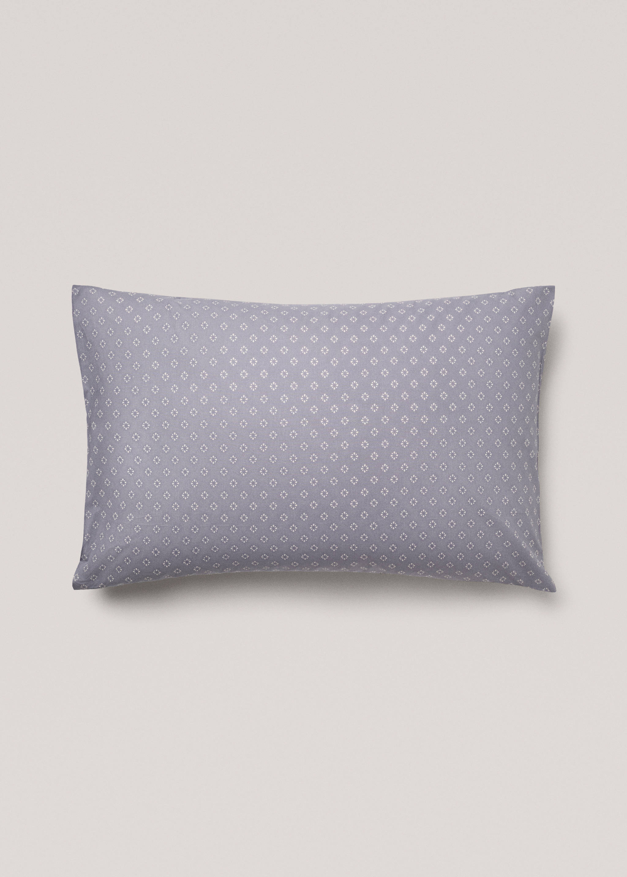 Gemusterter Kopfkissenbezug aus Baumwolle 50 x 75 cm - Artikel ohne Model