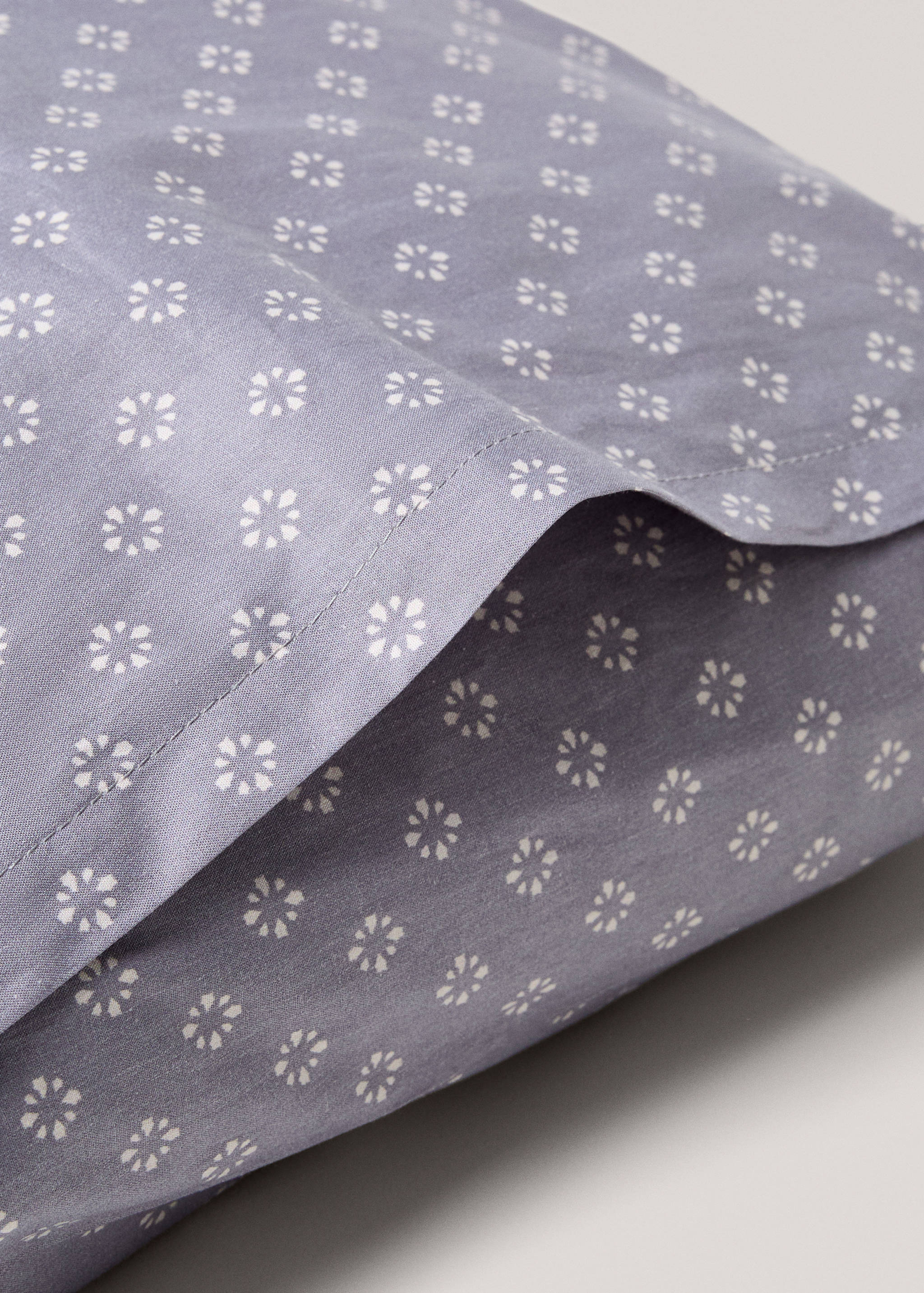 Gemusterter Kopfkissenbezug aus Baumwolle 50 x 75 cm - Detail des Artikels 2