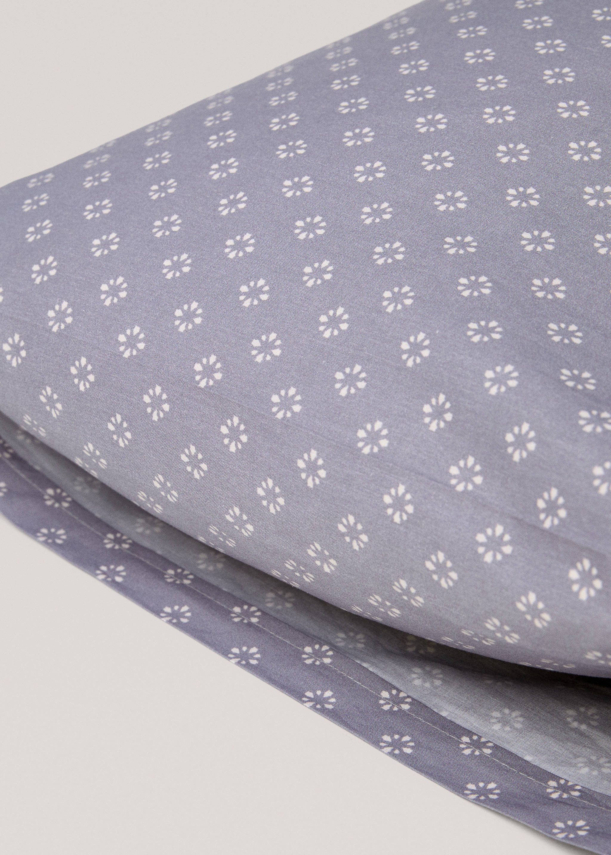 Gemusterter Kopfkissenbezug aus Baumwolle 50 x 75 cm - Detail des Artikels 3