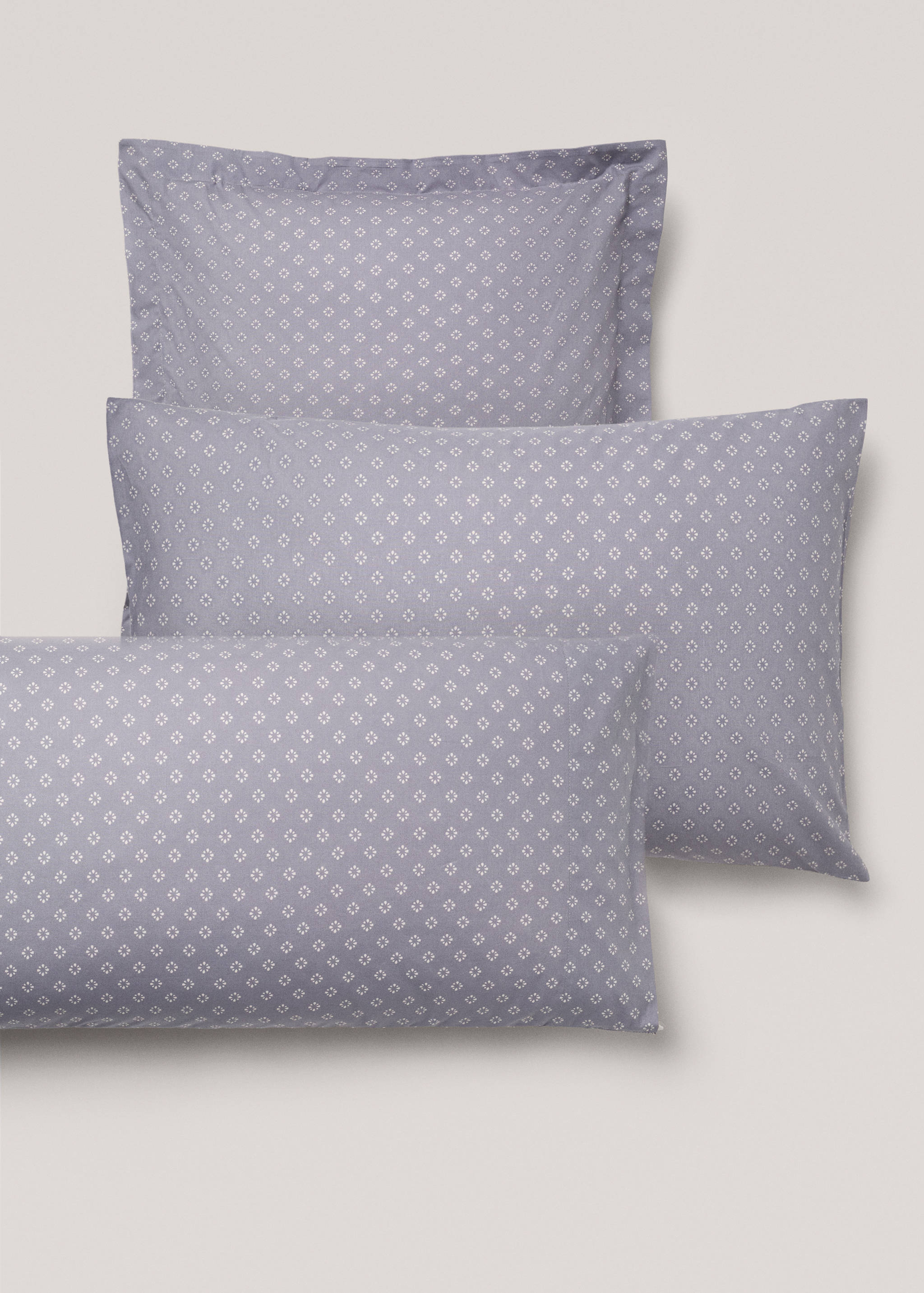 Gemusterter Kopfkissenbezug aus Baumwolle 50 x 75 cm - Detail des Artikels 4