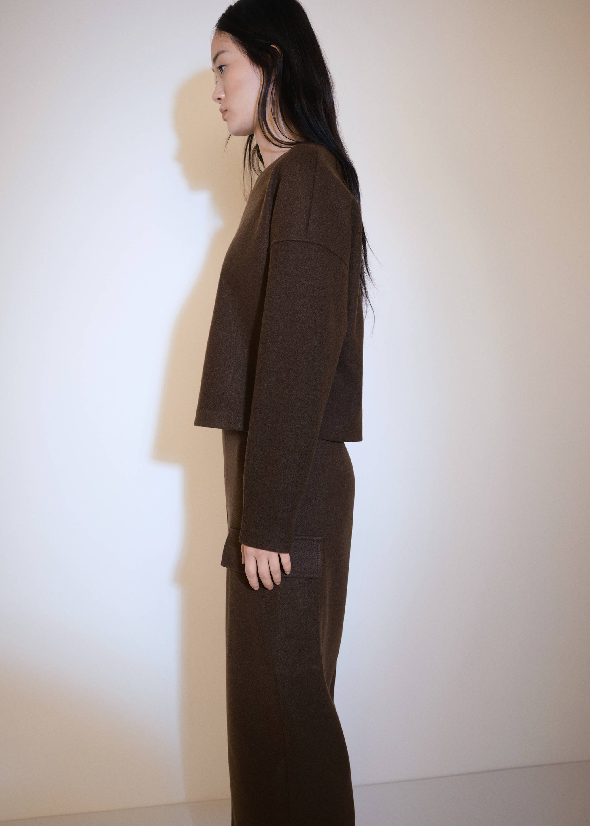 Cargo skirt with slit - Details of the article 1