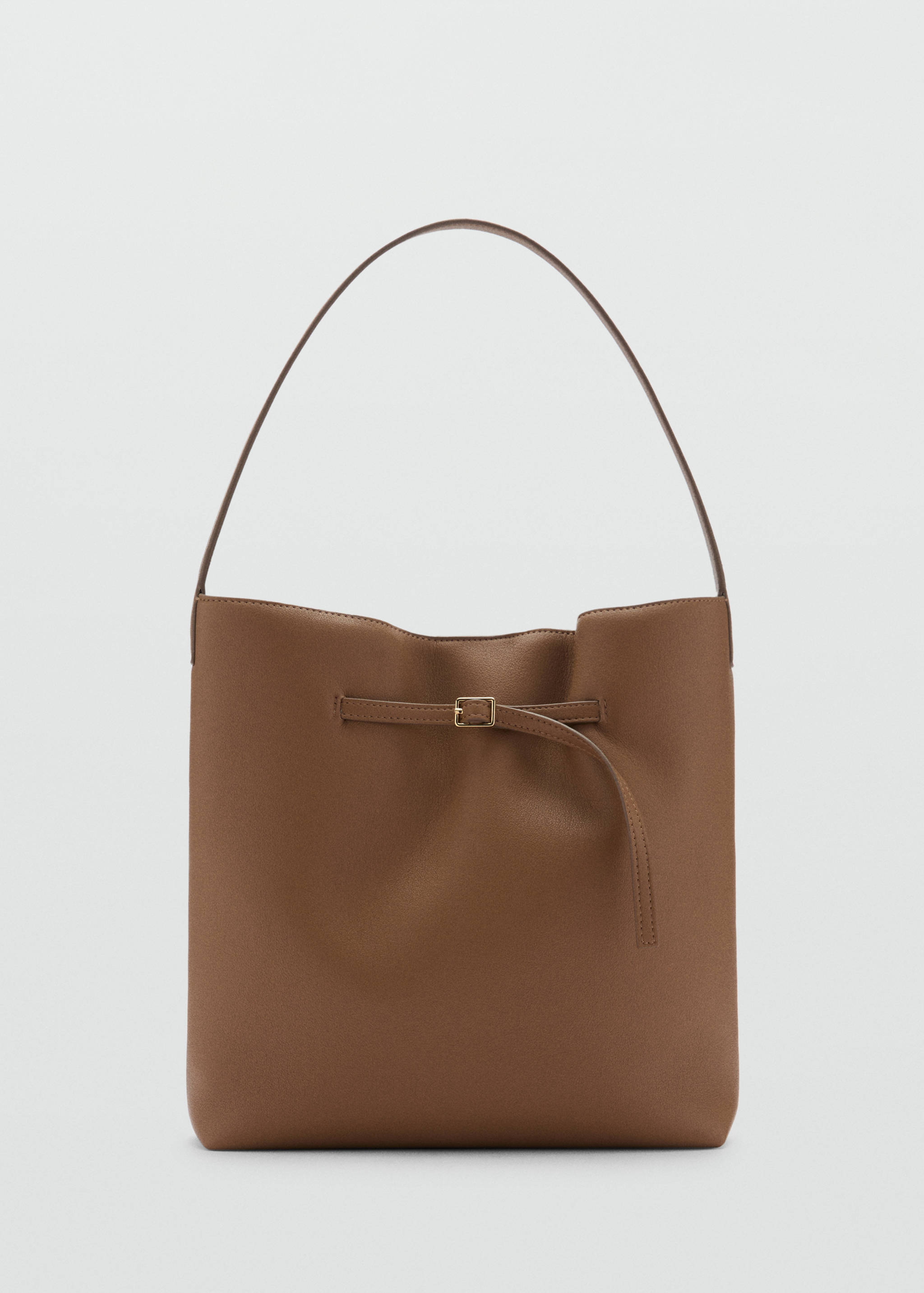 Bucket bag with buckle - Article without model