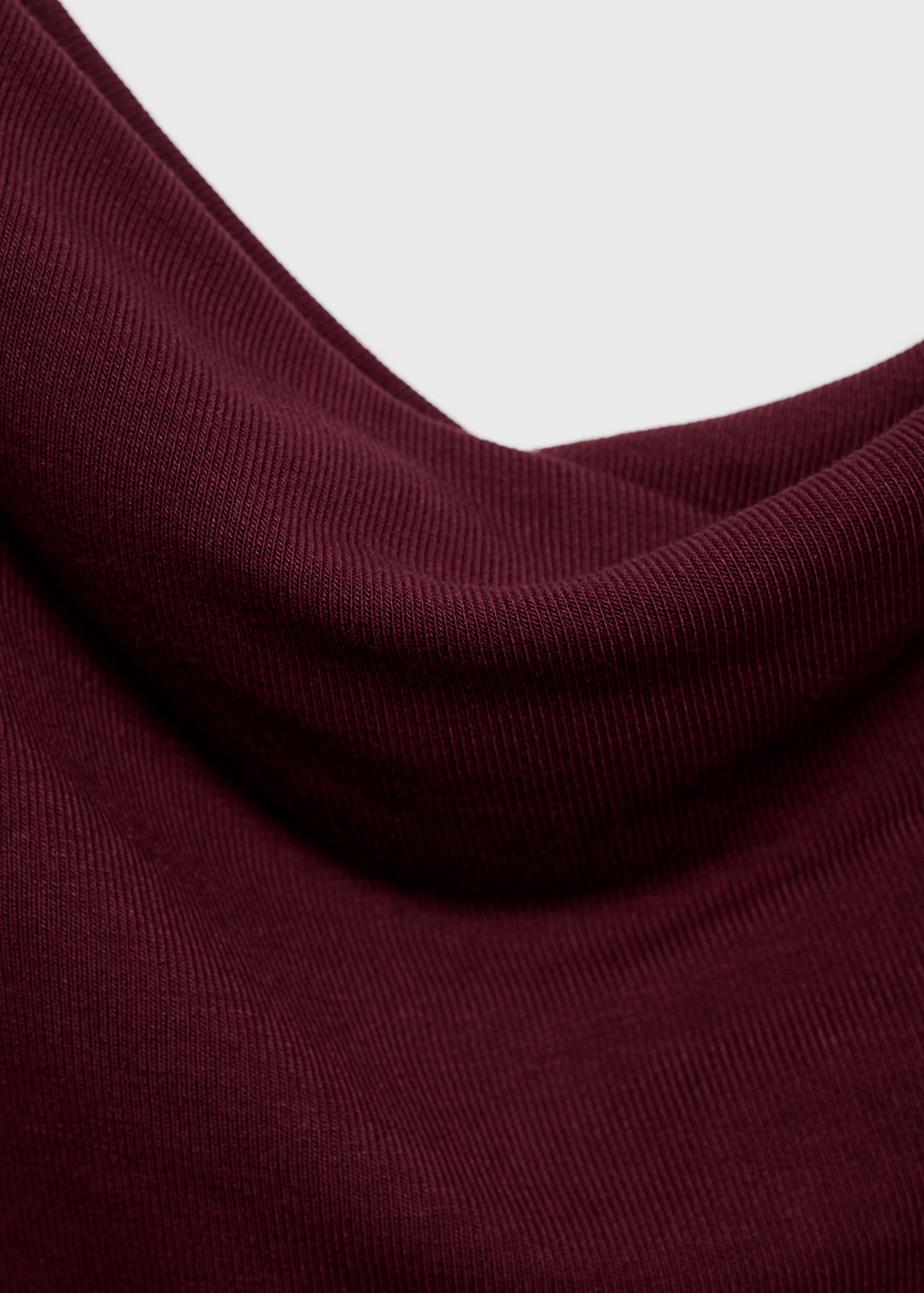 T-shirt asymétrique drapé - Détail de l'article 0