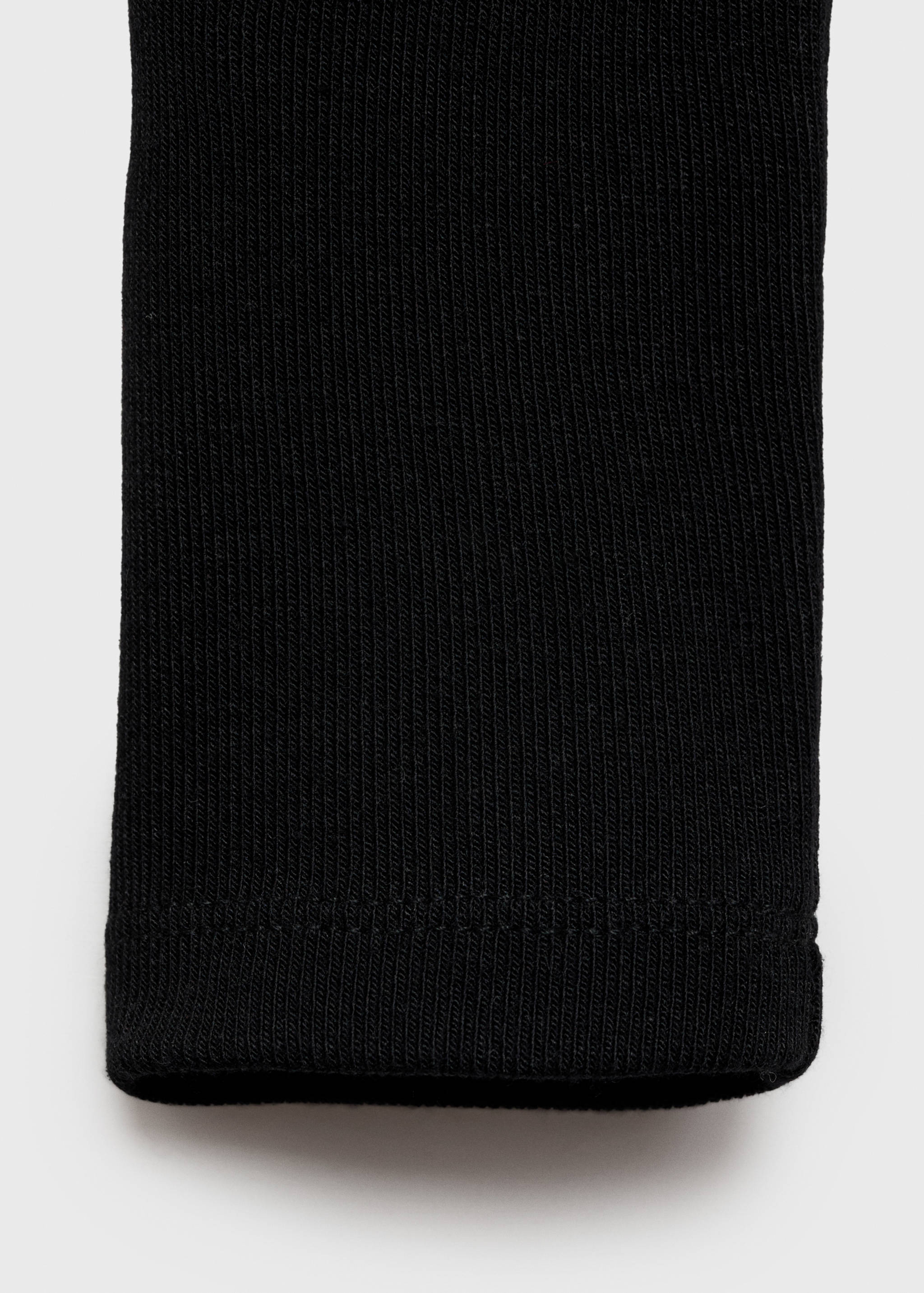 Асимметричный лонгслив с драпировкой - Деталь изделия 0