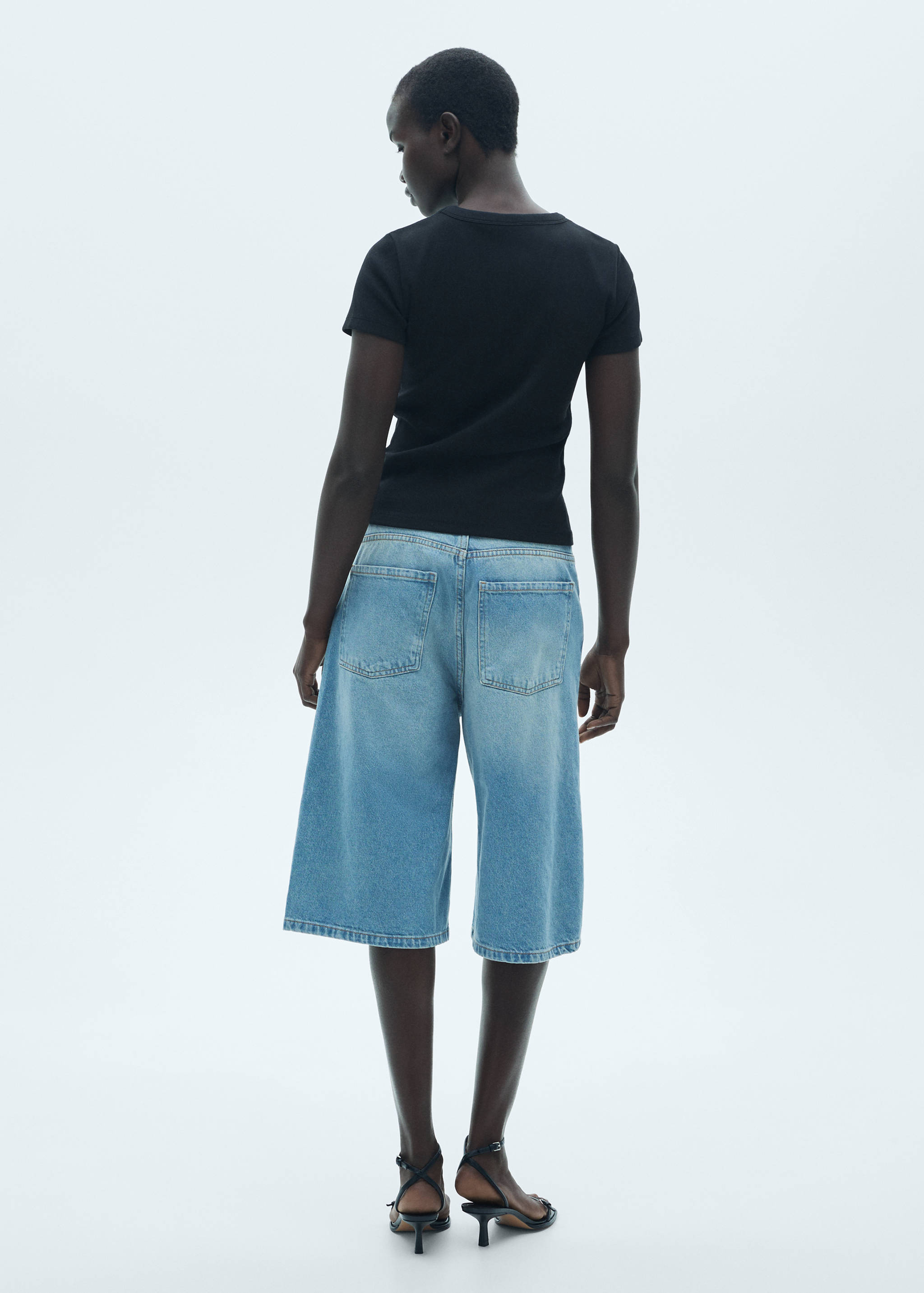 T-shirt coton manches courtes - Verso de l’article