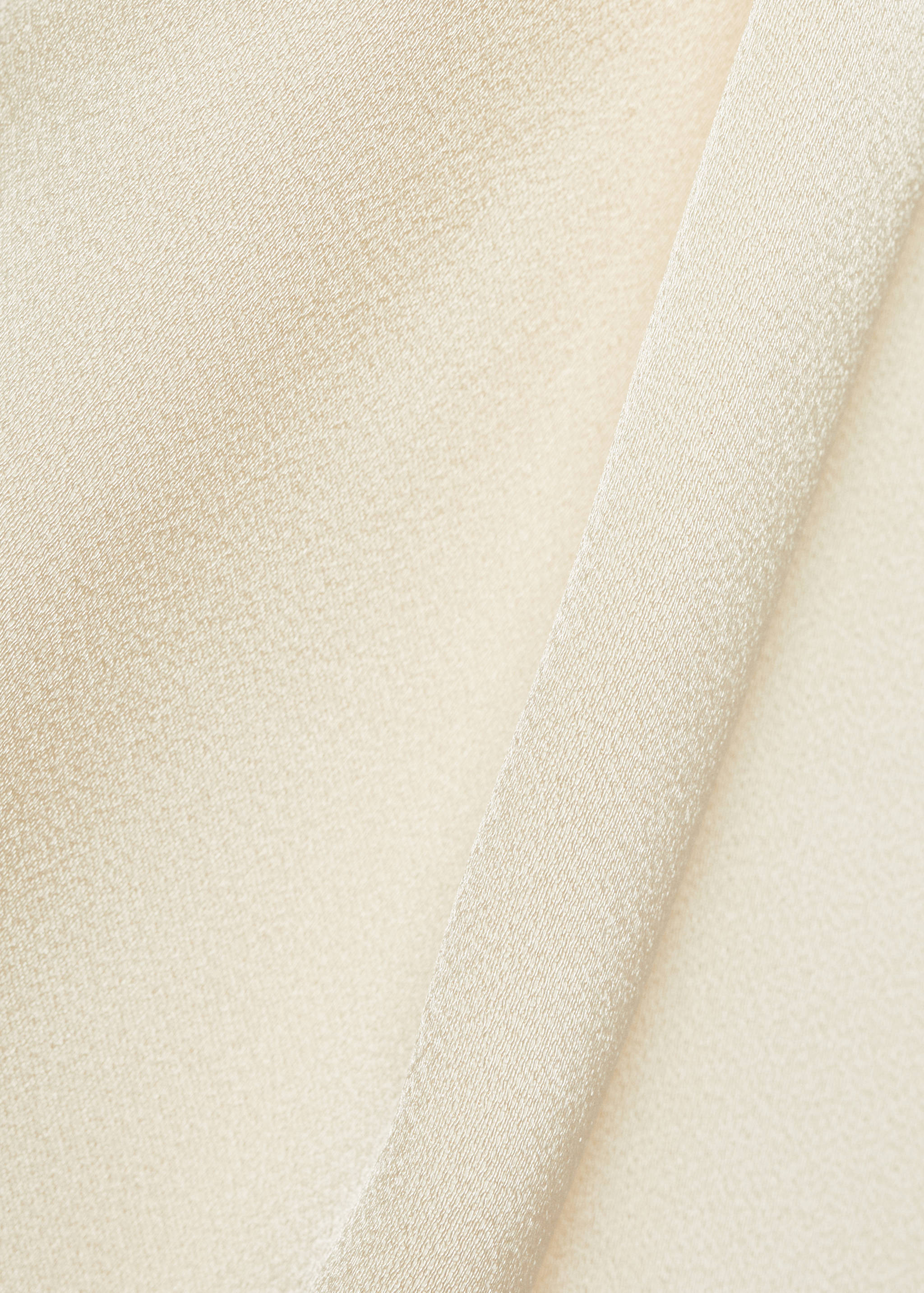 Turtleneck draped satin blouse - Details of the article 8