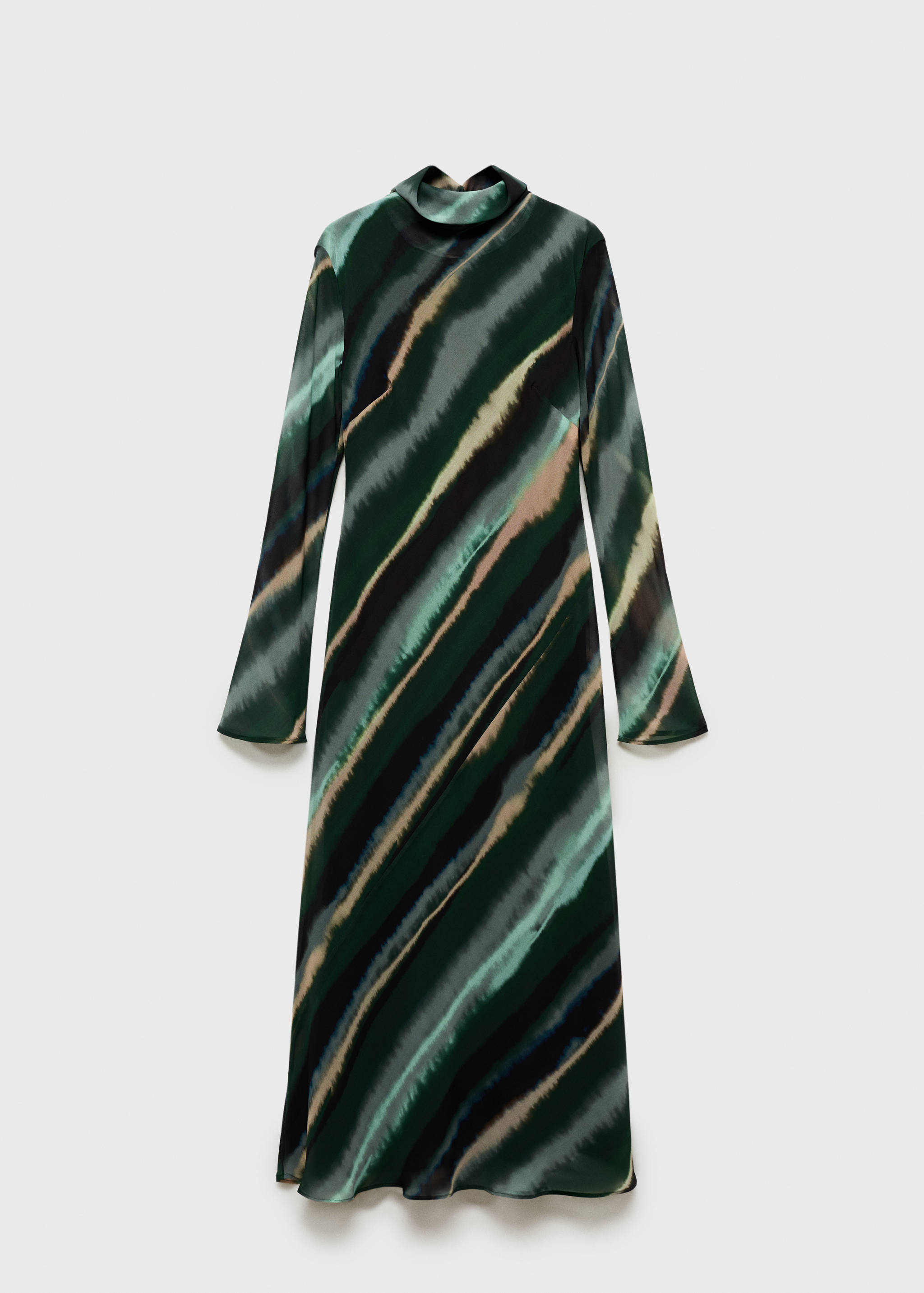 Printed turtleneck dress - Article without model