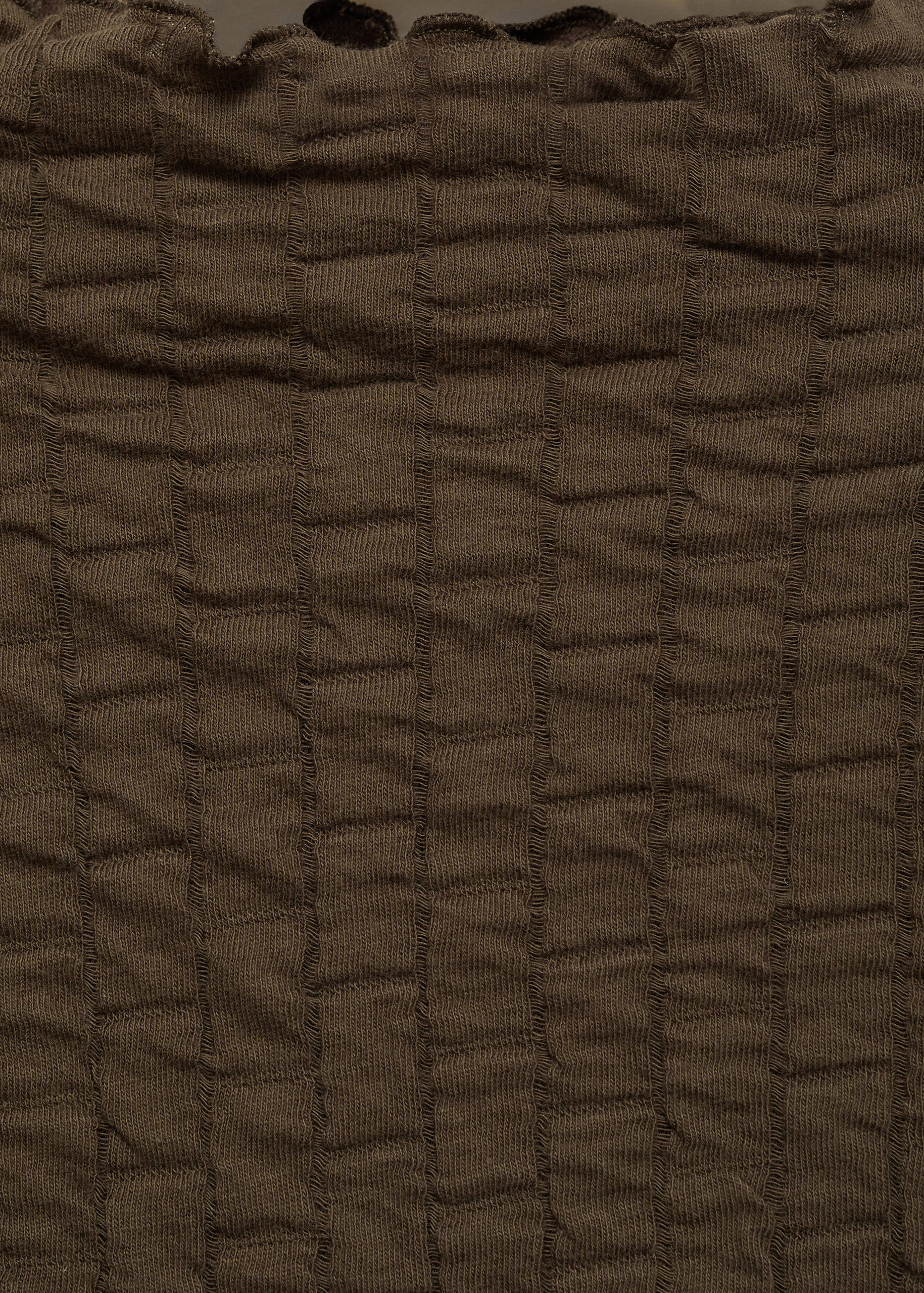 T-shirt froncé manches longues - Détail de l'article 8