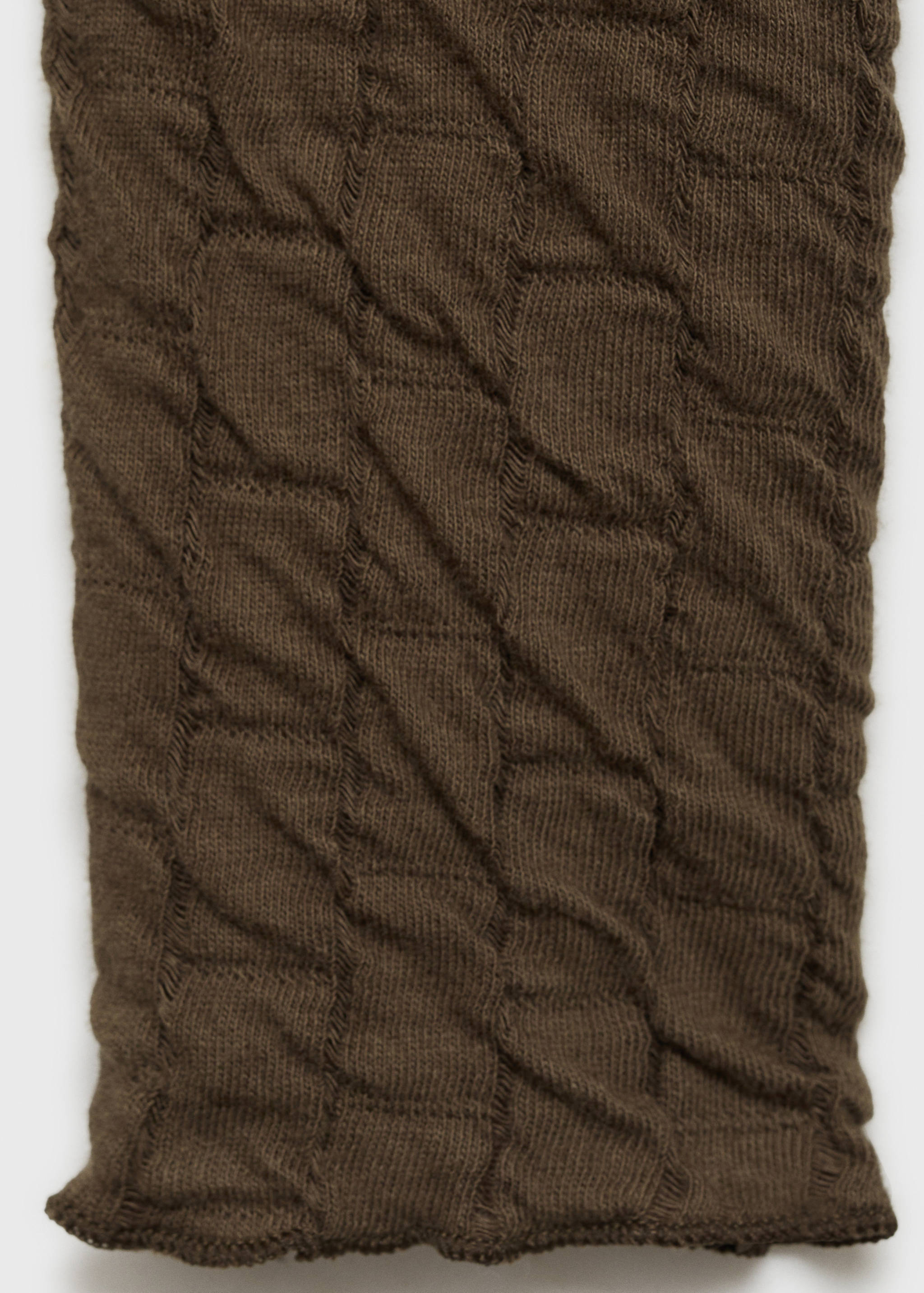 T-shirt froncé manches longues - Détail de l'article 0