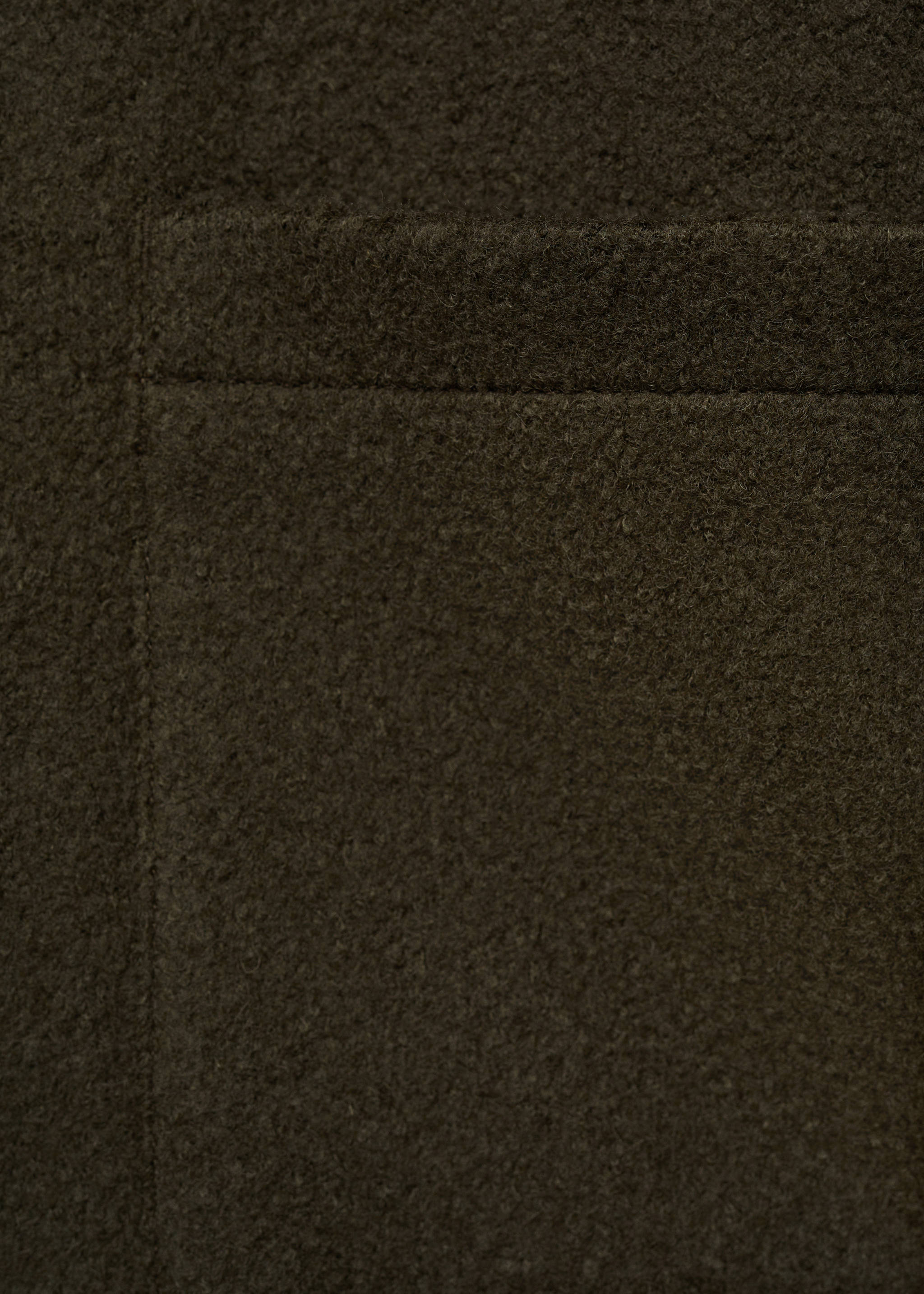 Wool bouclé jacket with pockets - Details of the article 0