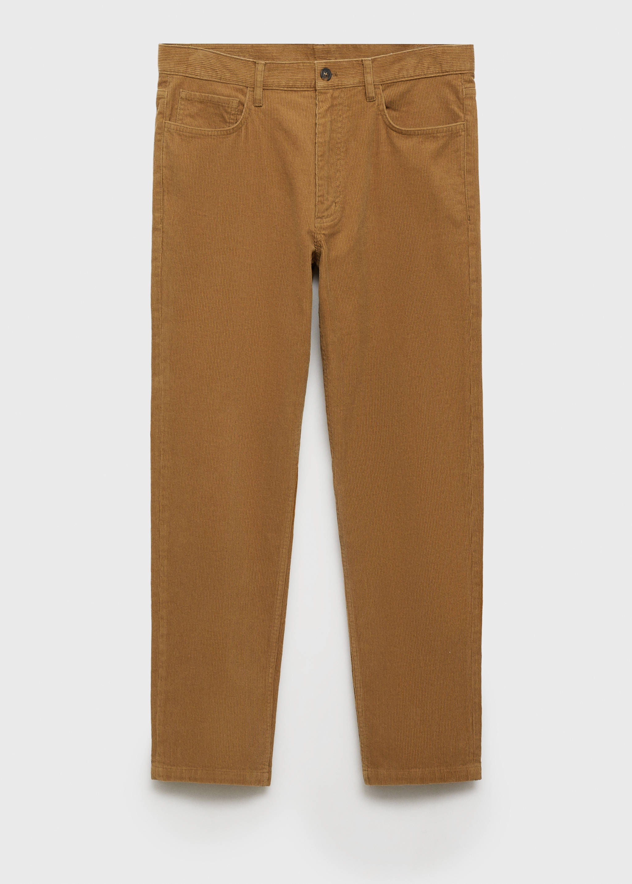 Corduroy regular-fit pants - Article without model