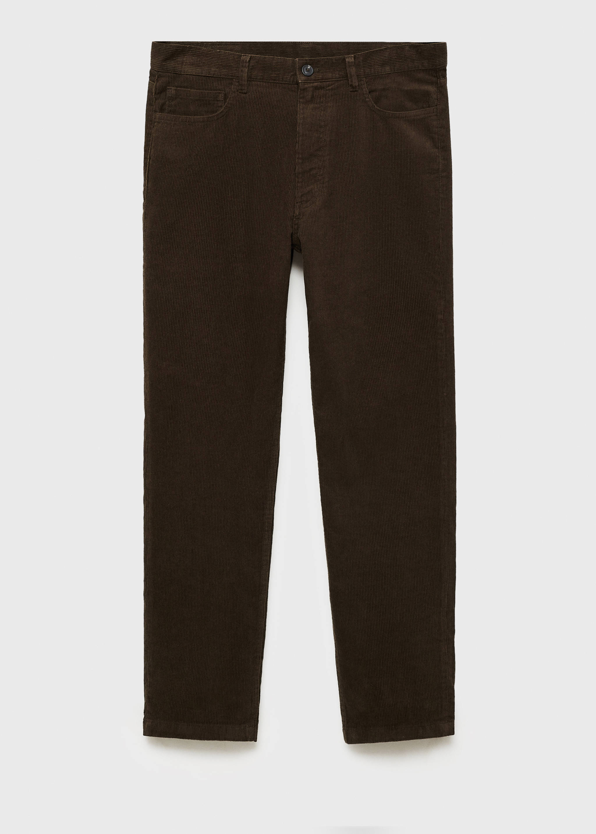 Corduroy regular-fit pants - Article without model
