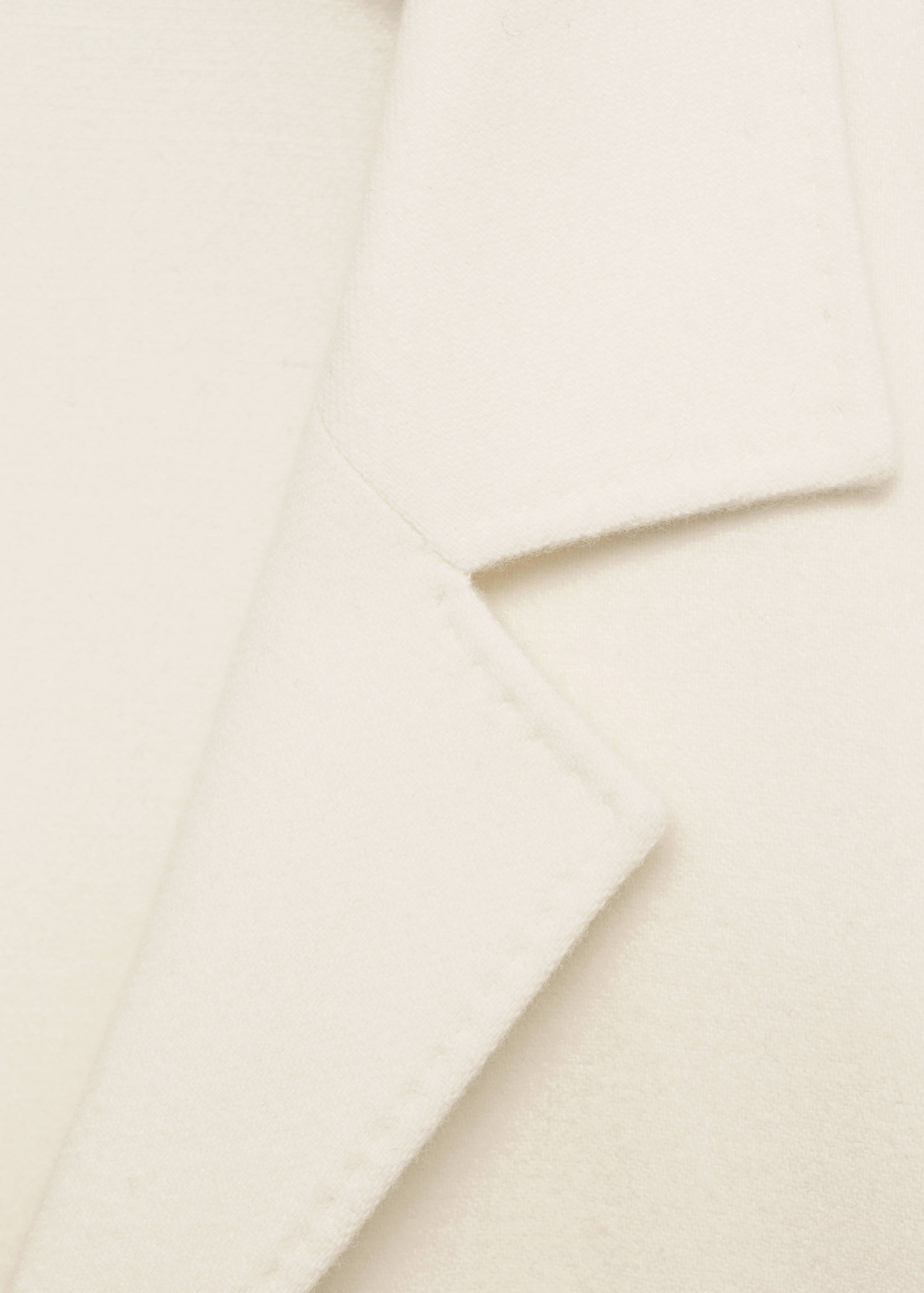 Italian virgin wool flannel suit jacket - Details of the article 8