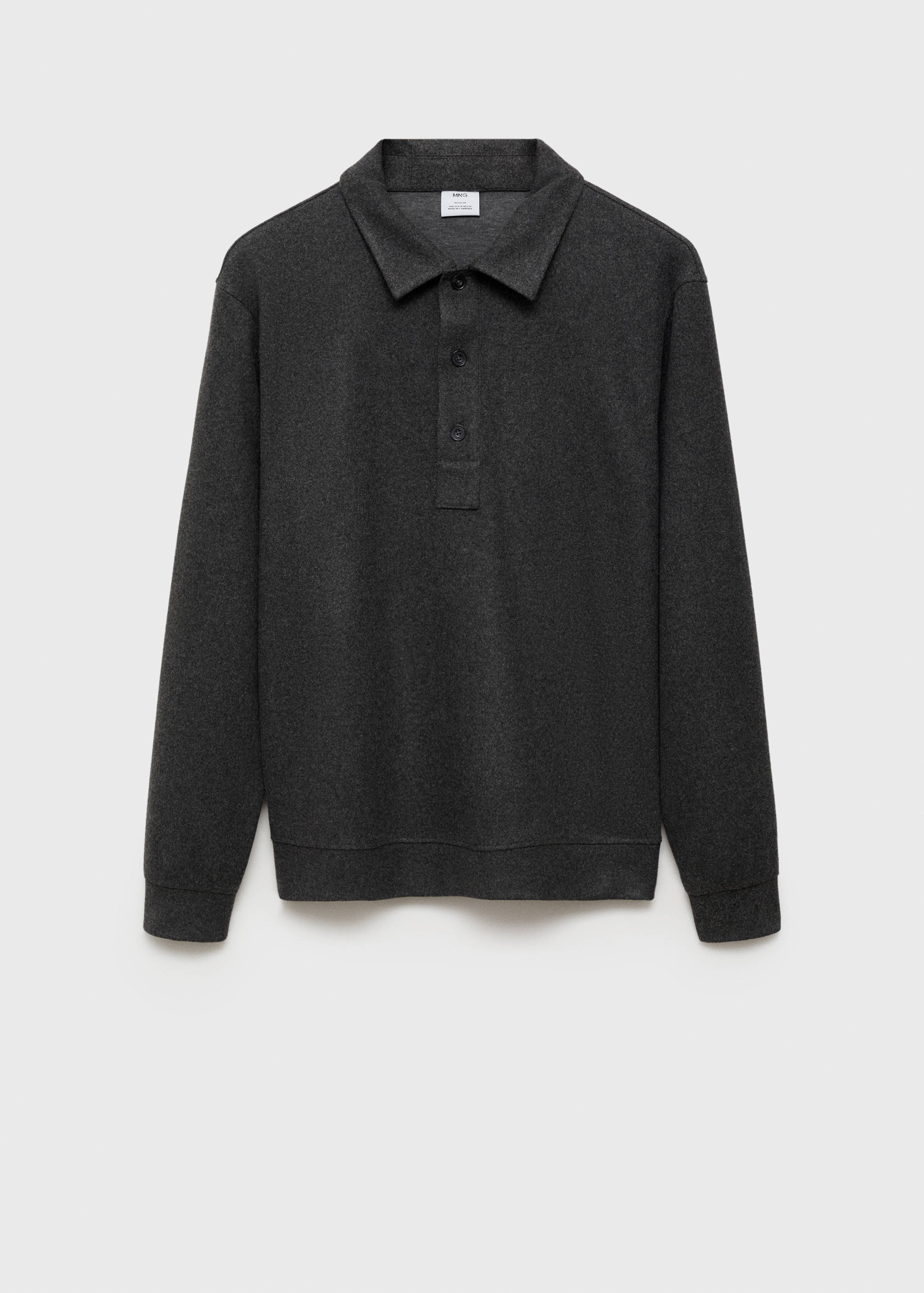 Polo regular fit tejido sudadera - Artículo sin modelo