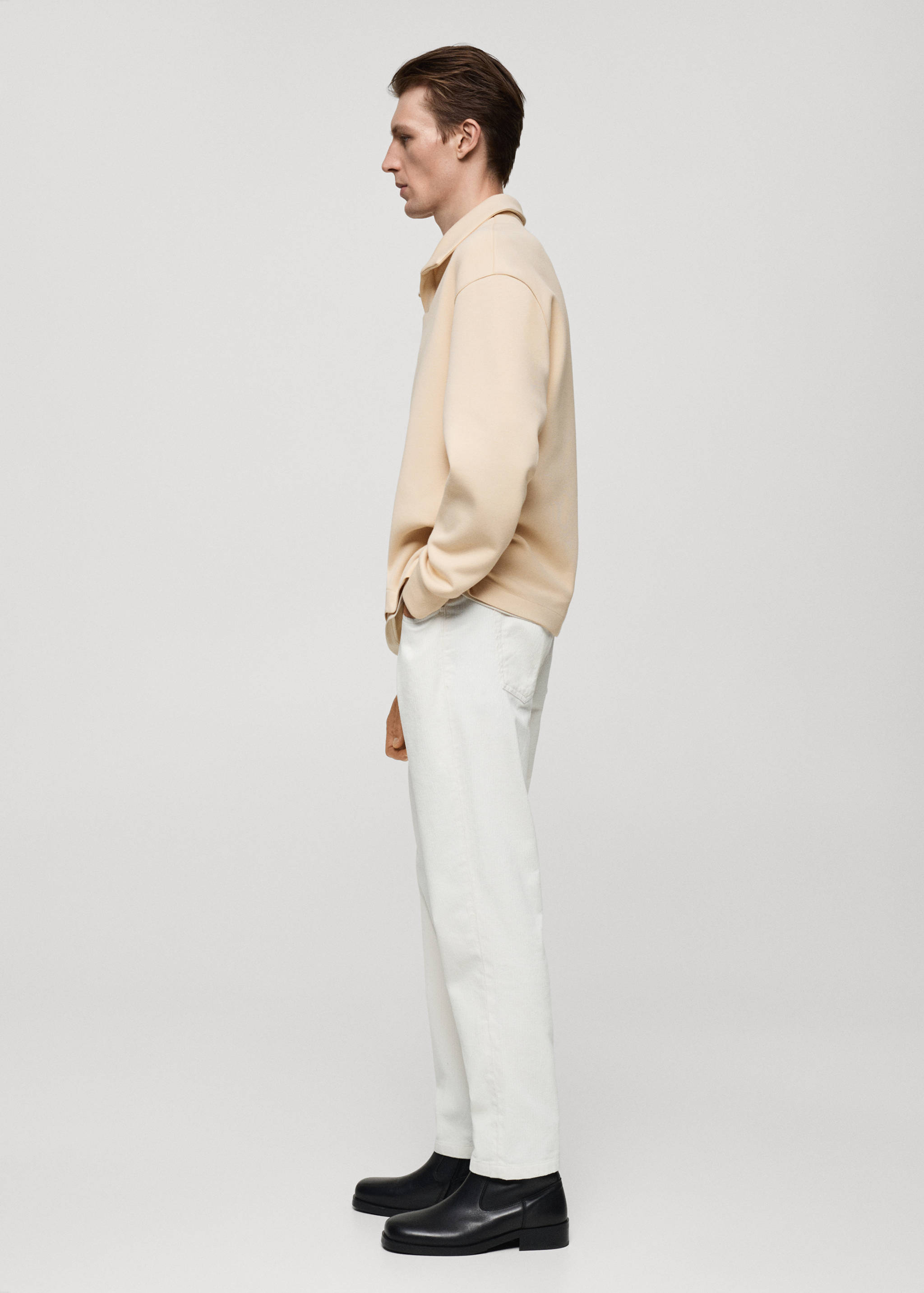 Relaxed-fit polo sweatshirt - Details of the article 2