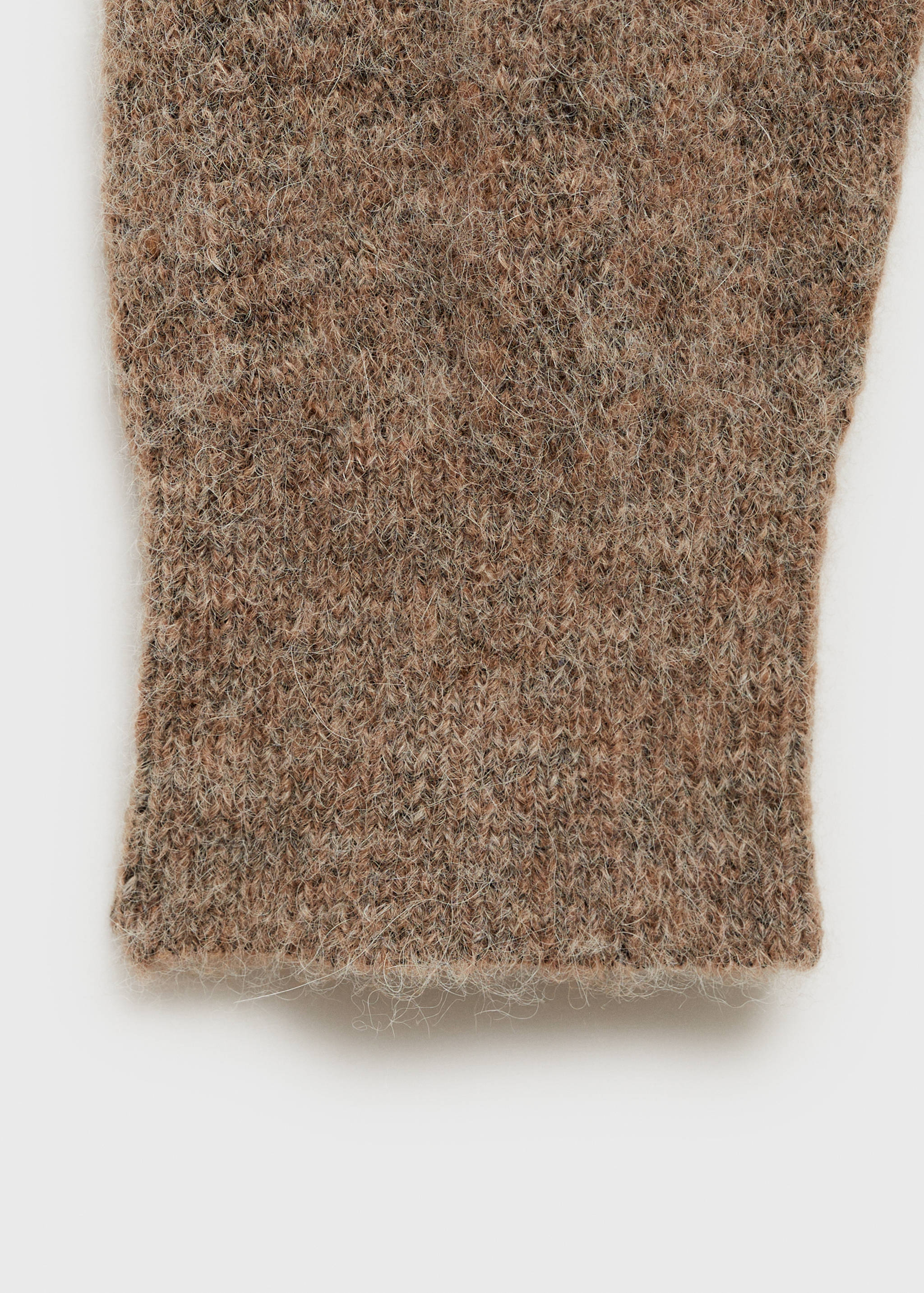 Alpaca and wool-blend polo sweater - Details of the article 0