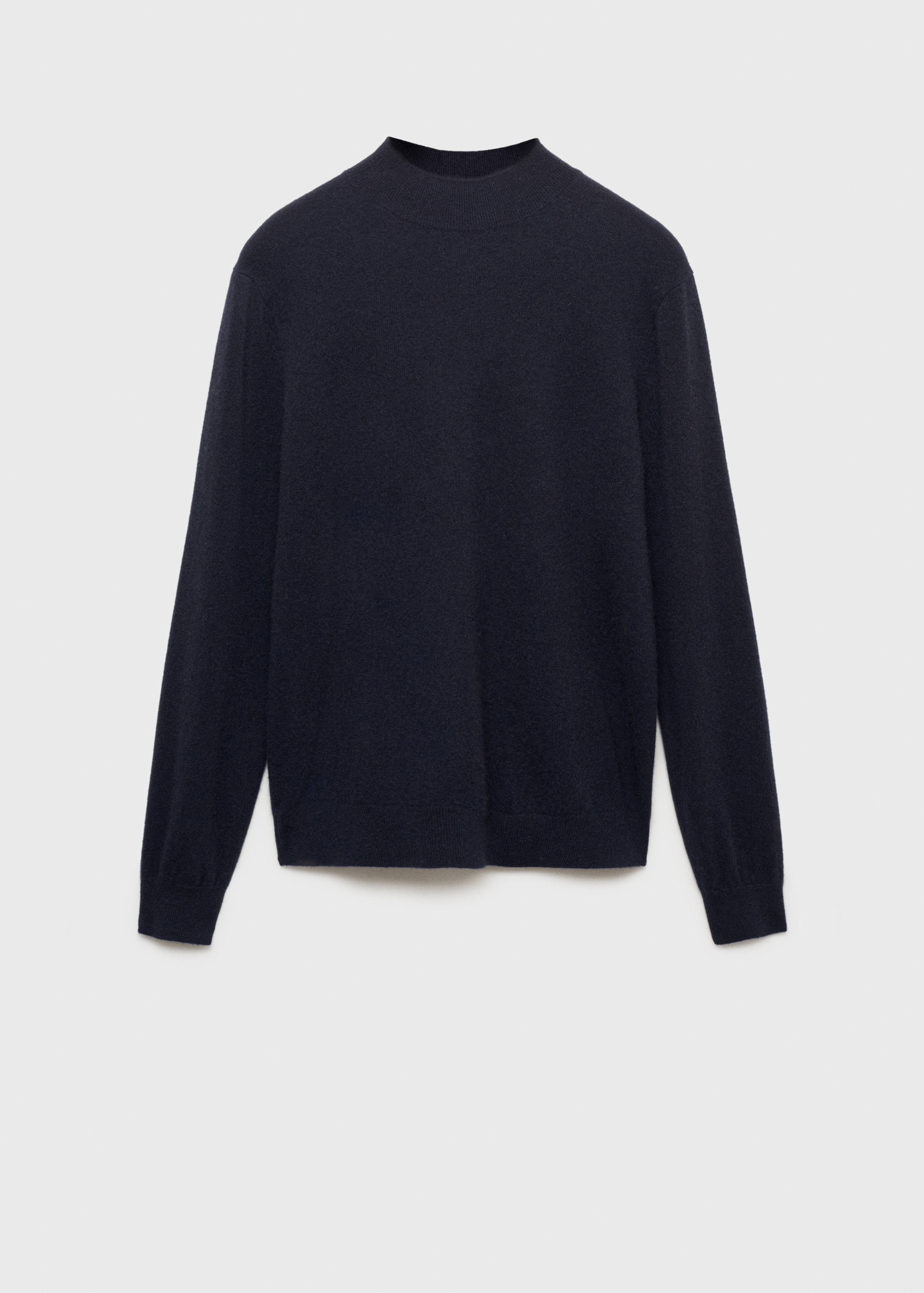 100% cashmere sweater with perkins neck - Article without model