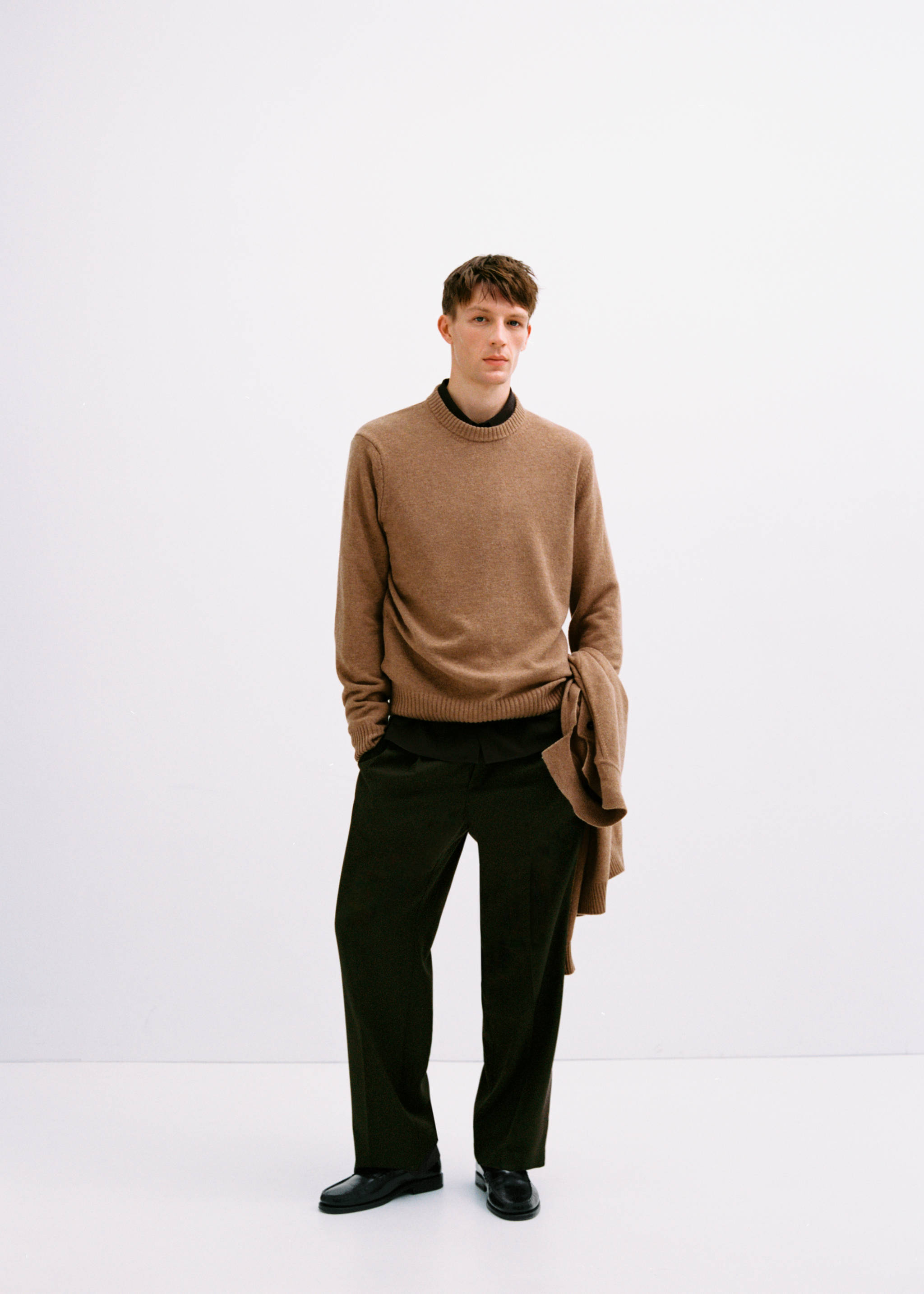 Stickad tröja ullblandning - Detaljer om artikeln 3