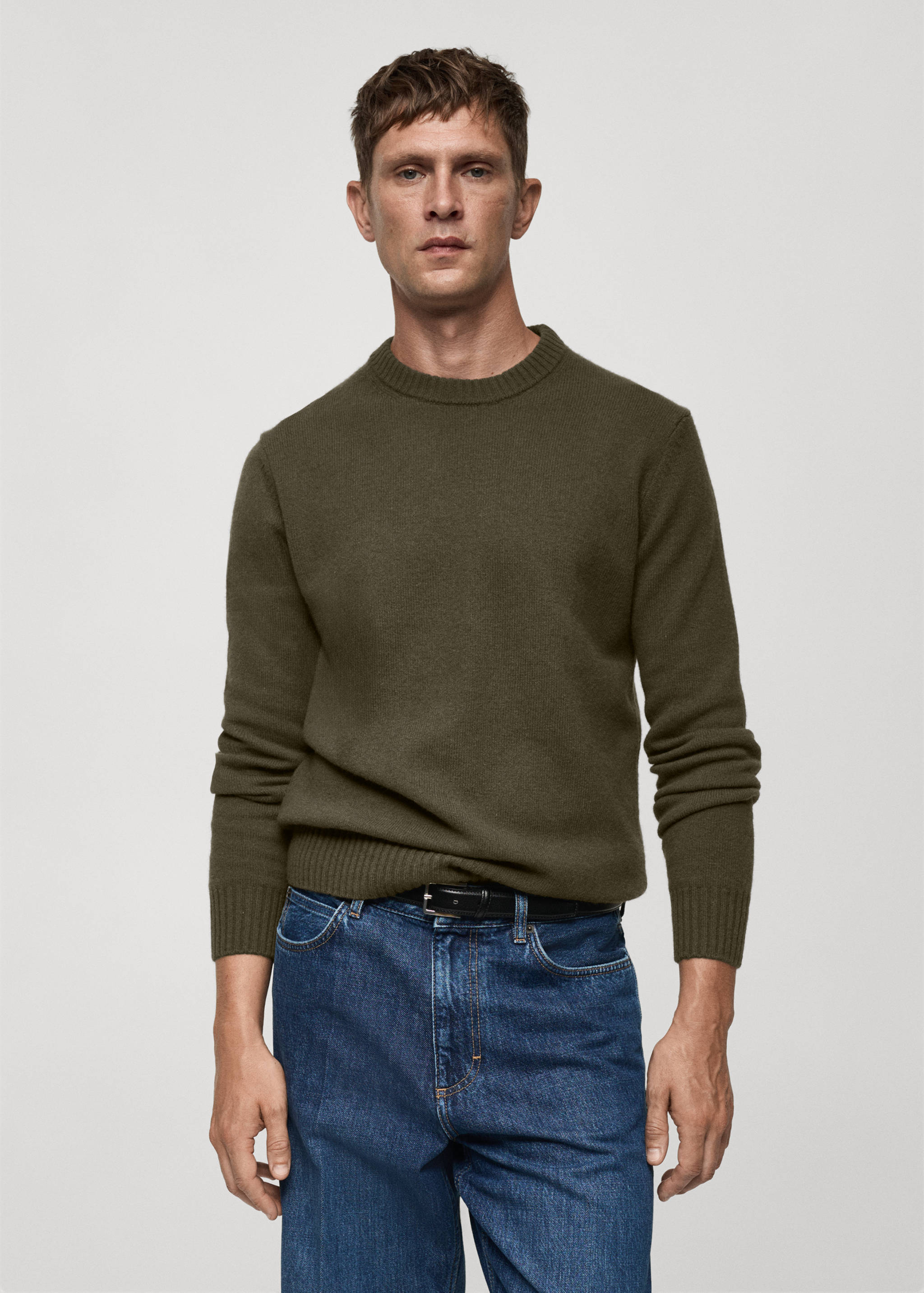 Natural fibre coaster sweater - Medium plane