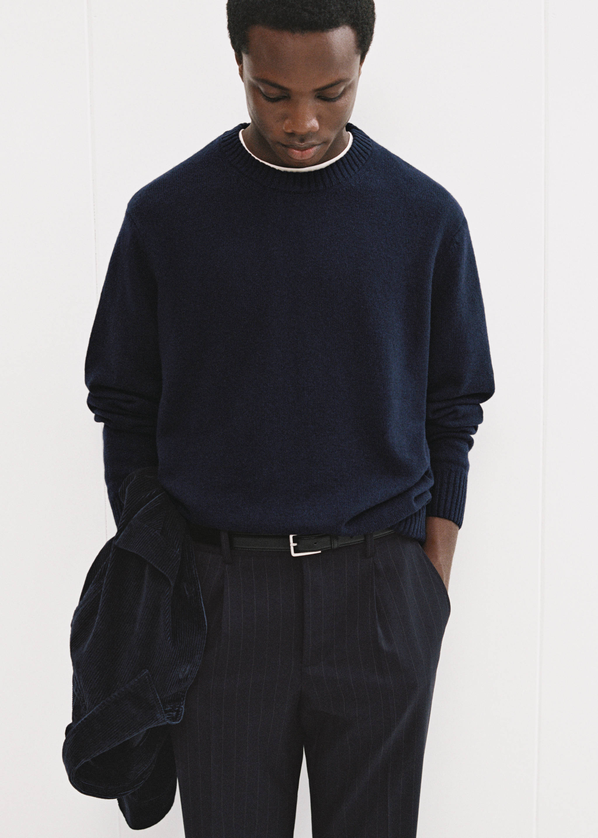 Stickad tröja ullblandning - Detaljer om artikeln 3