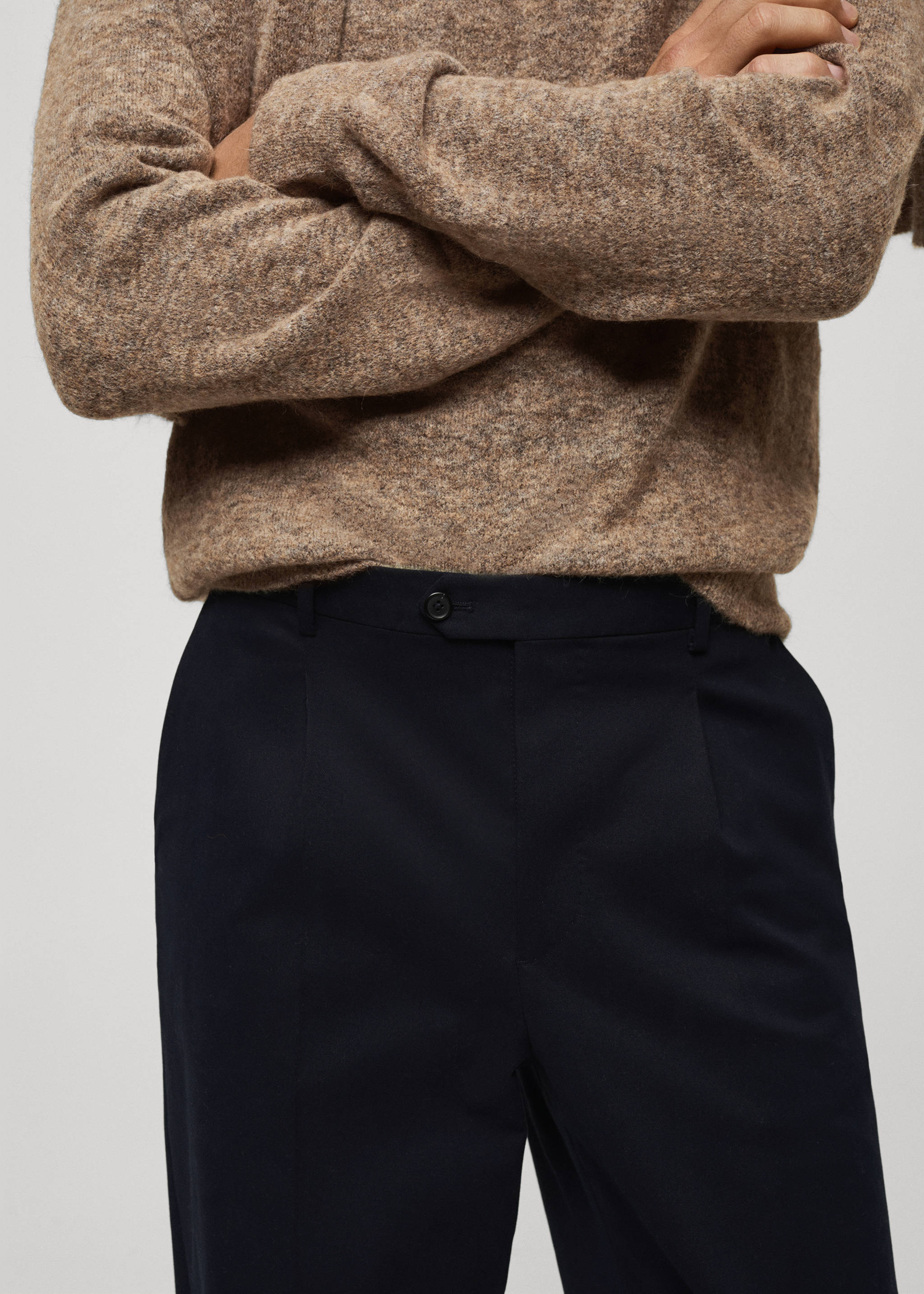 Pantalon twill coton pinces - Détail de l'article 1