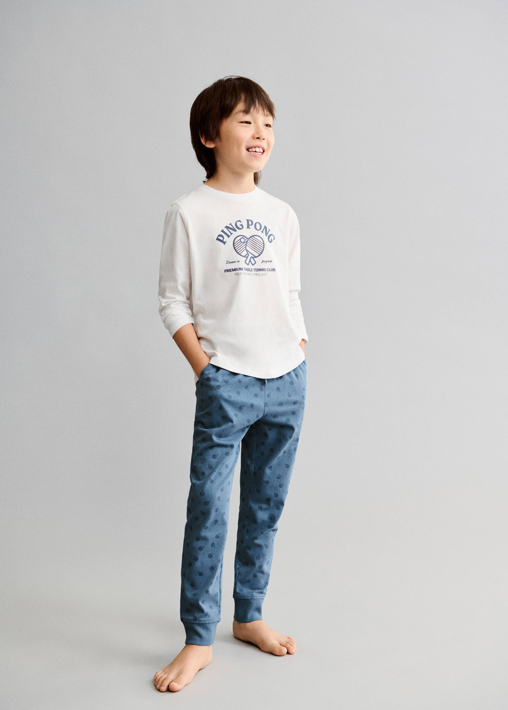 Printed long pyjamas - Details of the article 5