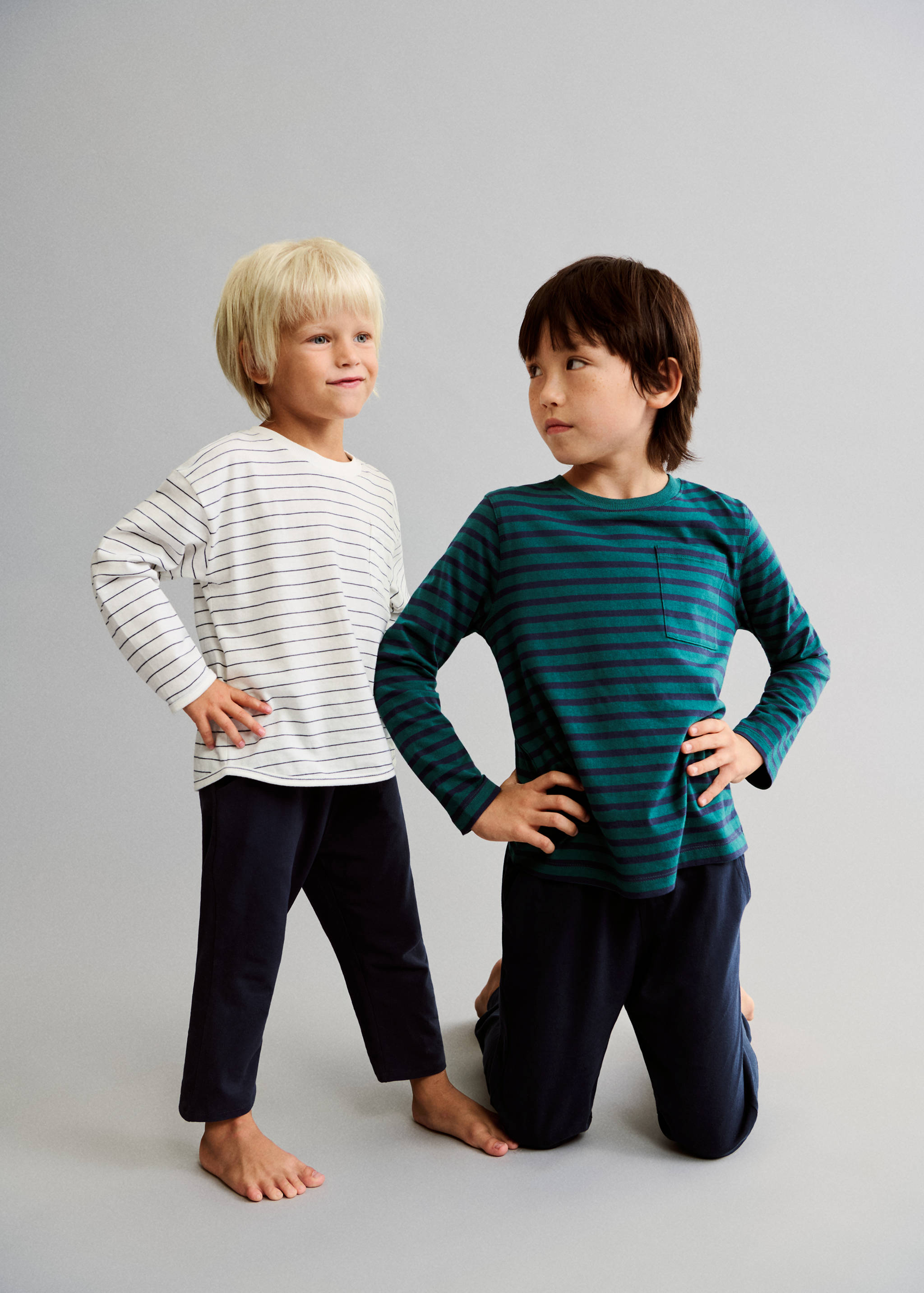 Pyjama long à rayures - Détail de l'article 6