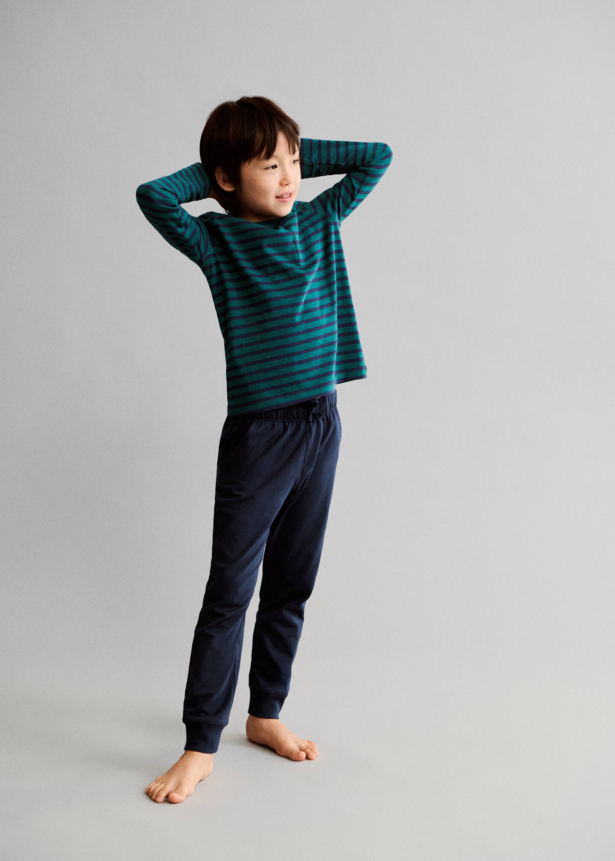 Pyjama long à rayures - Détail de l'article 5