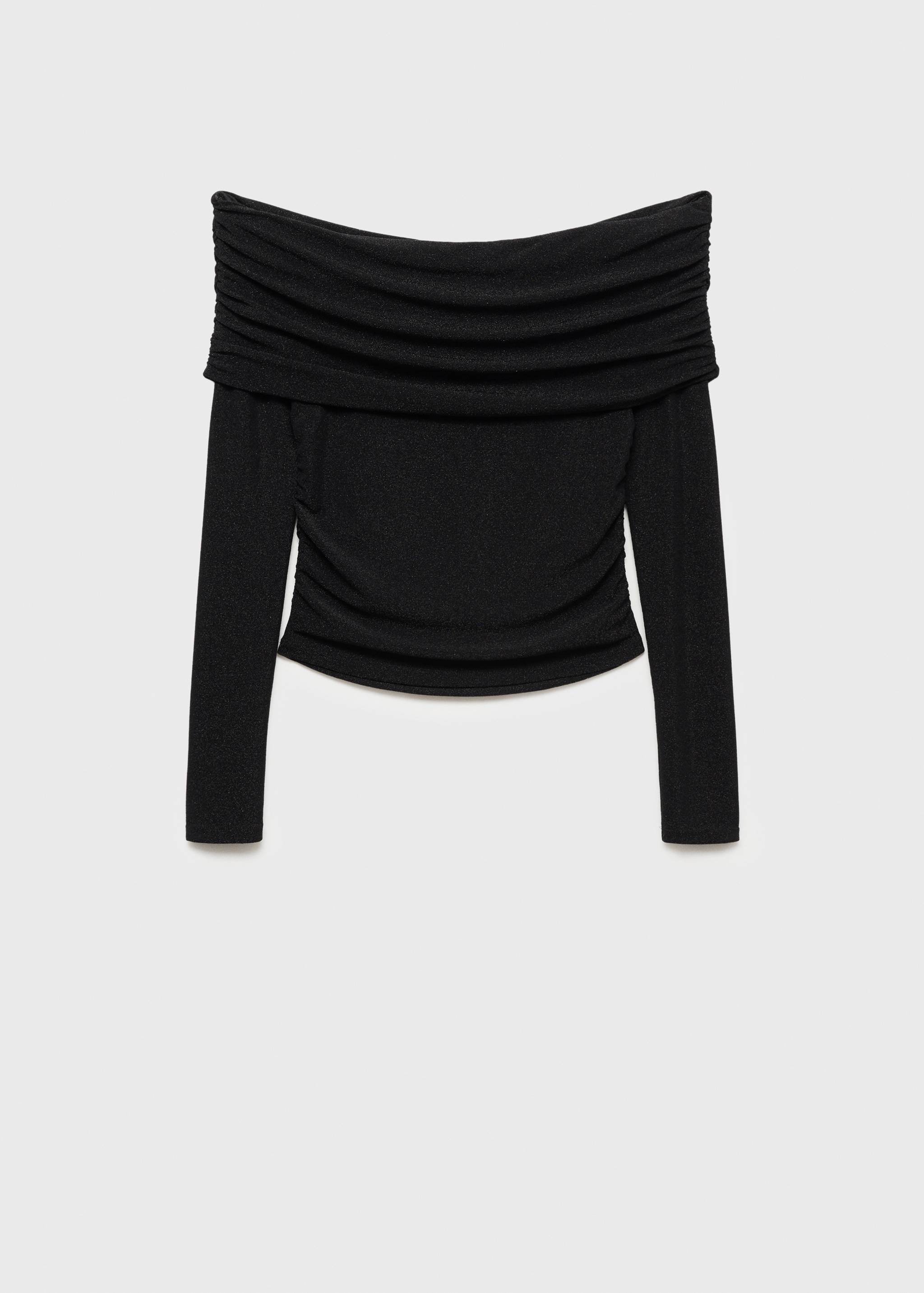 Lurex off-the-shoulder top - Article without model