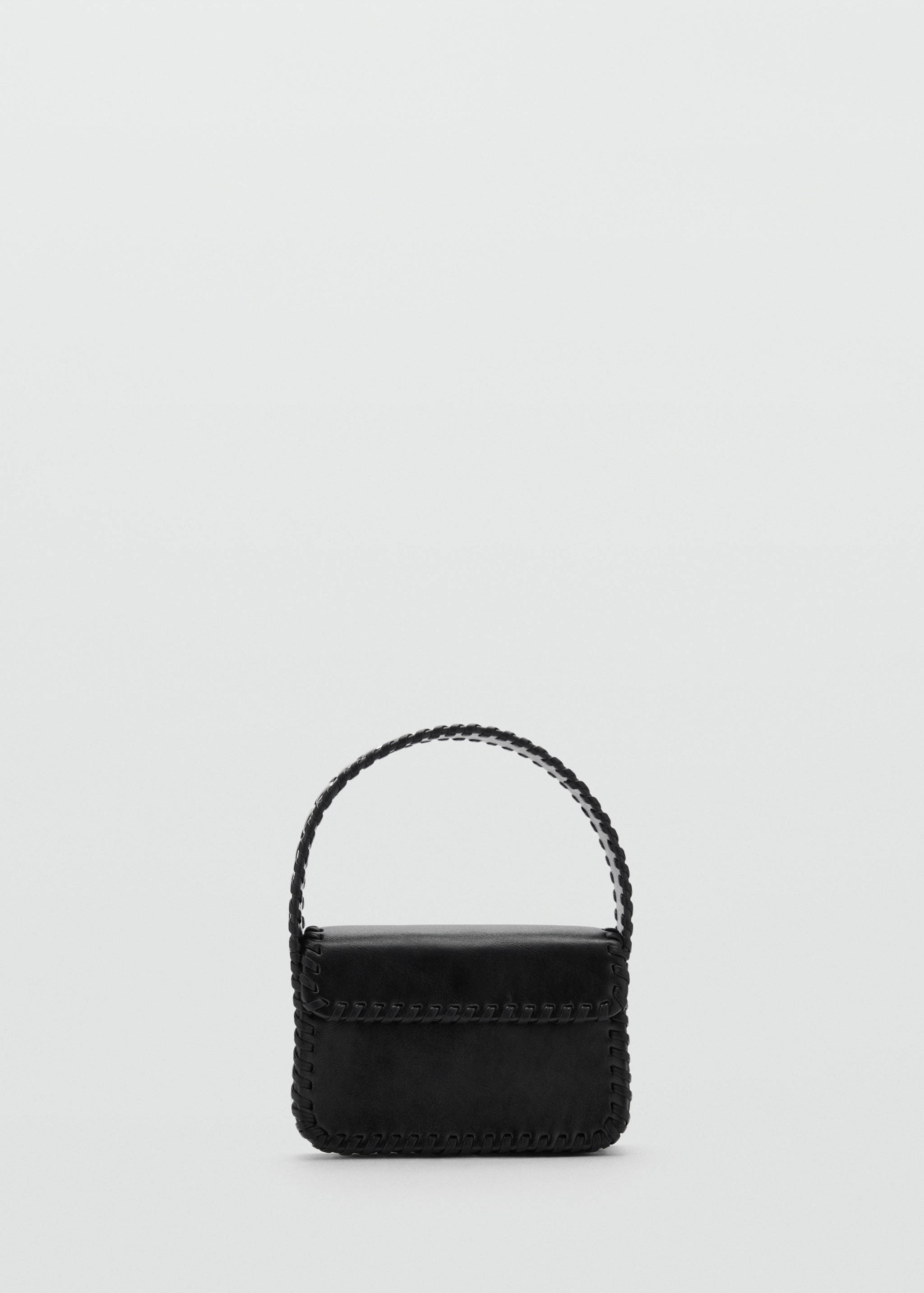 铆钉手提包 - null