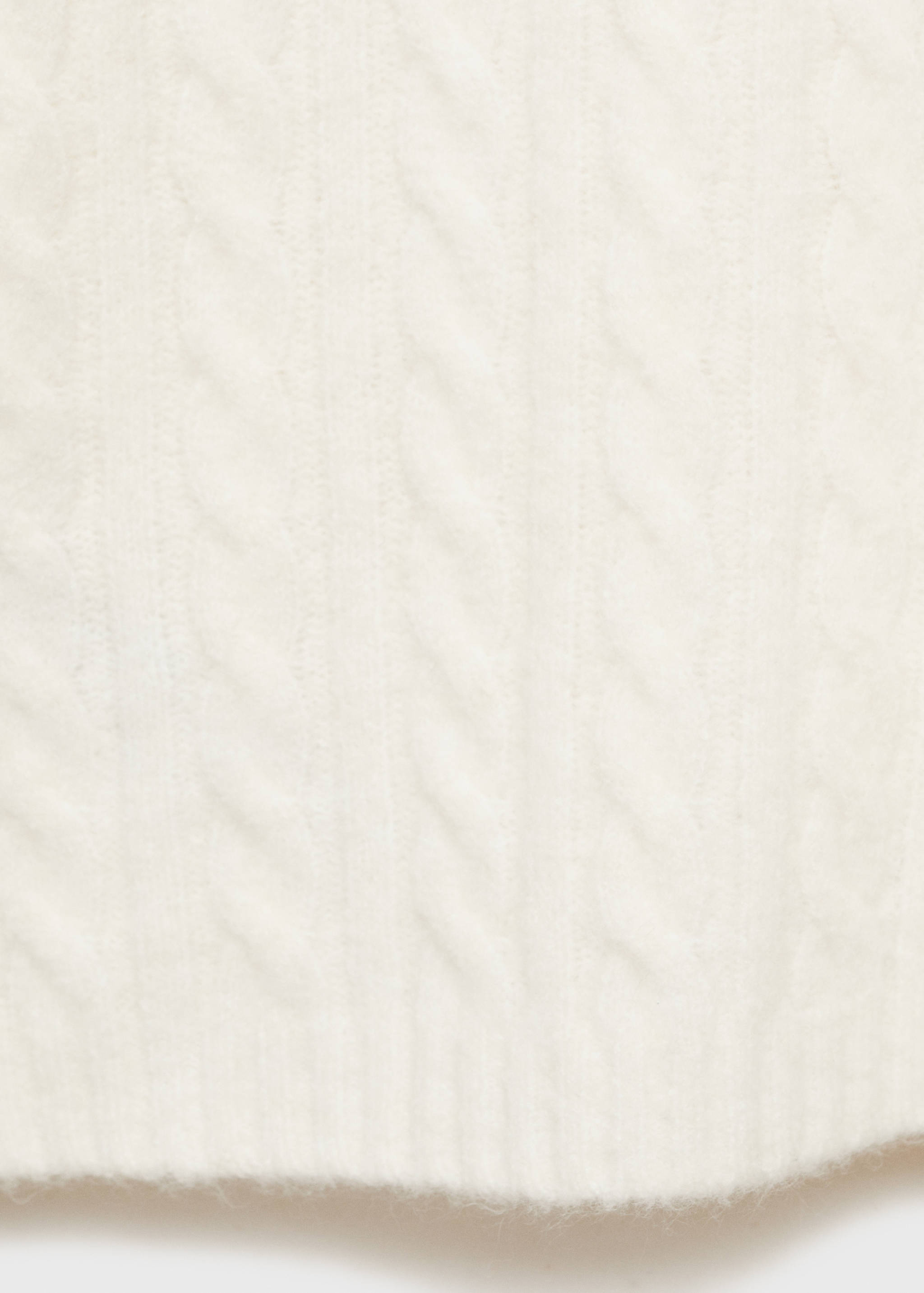 Braided knitted sweater - Details of the article 0