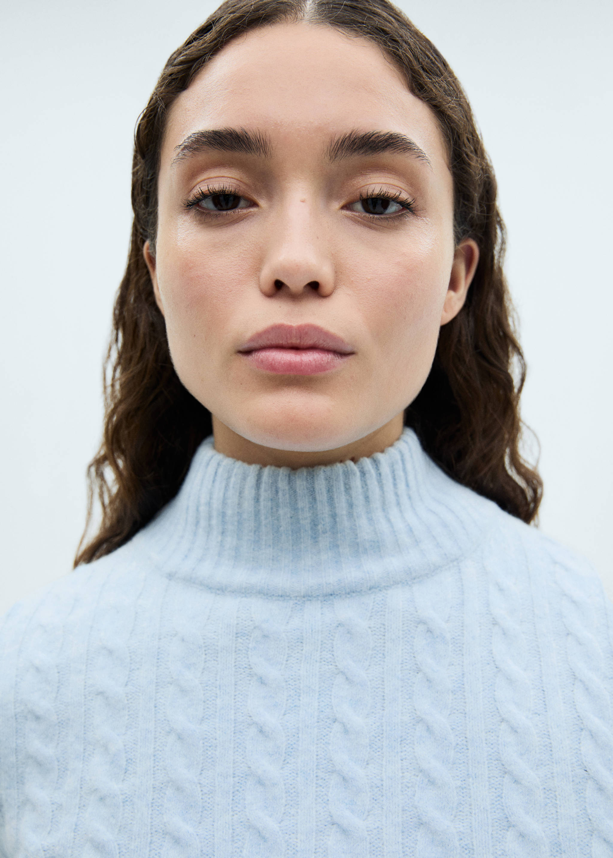 Braided knitted sweater - Details of the article 1