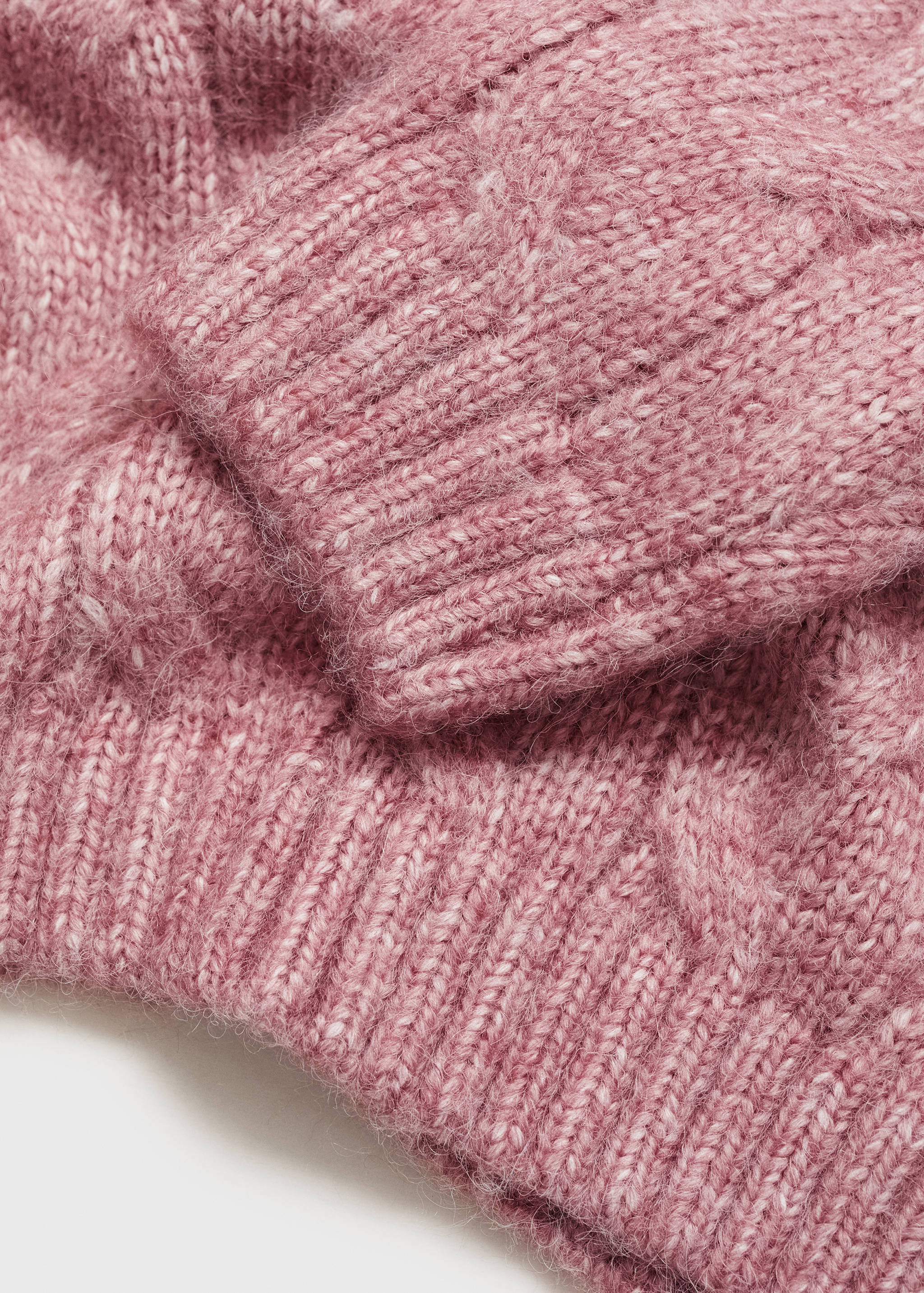 Cable knit turtleneck sweater - Details of the article 0