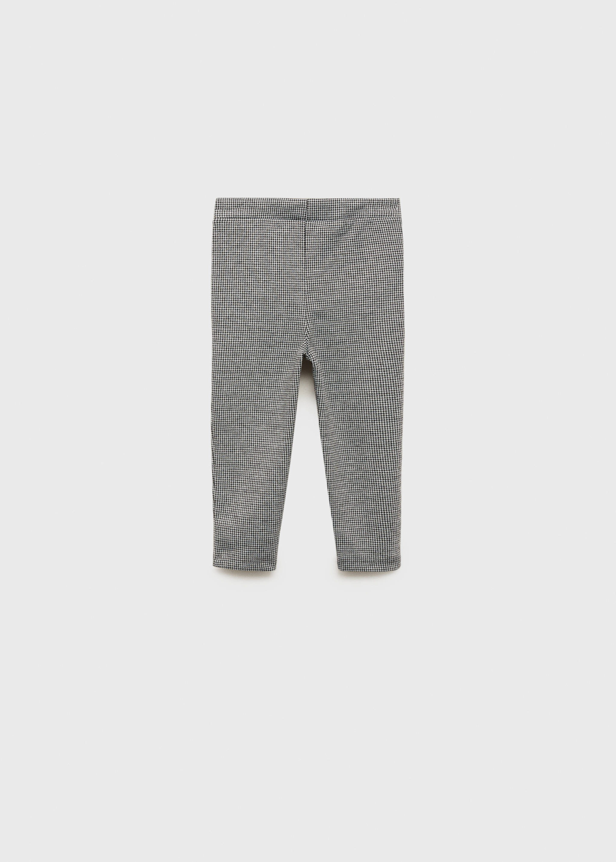 Leggings pied-de-poule - Verso do artigo