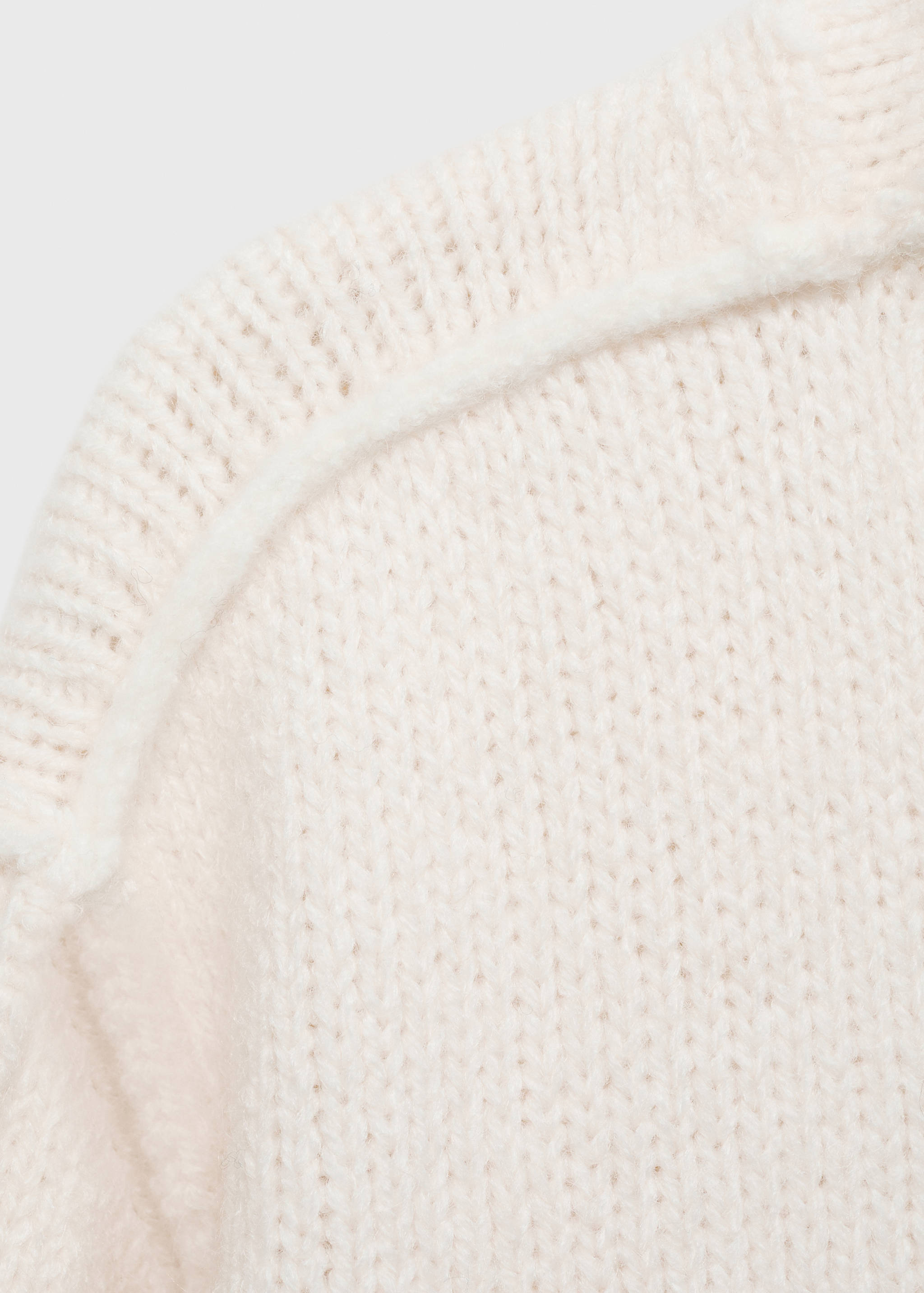 Genser med perkinshals og sømmer - Artikkeldetalj 8