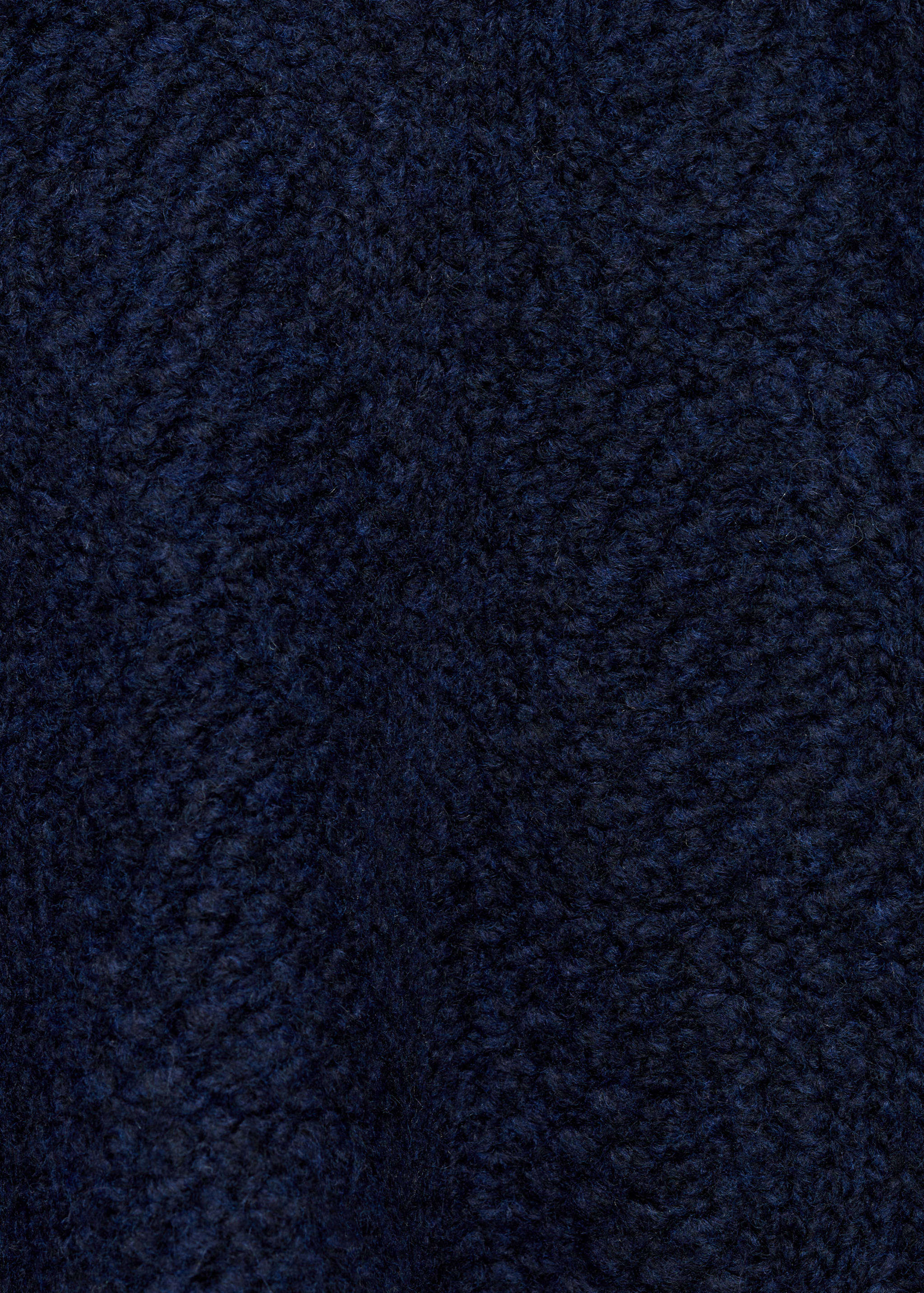 Knitted sweater with perkins neck - Details of the article 0