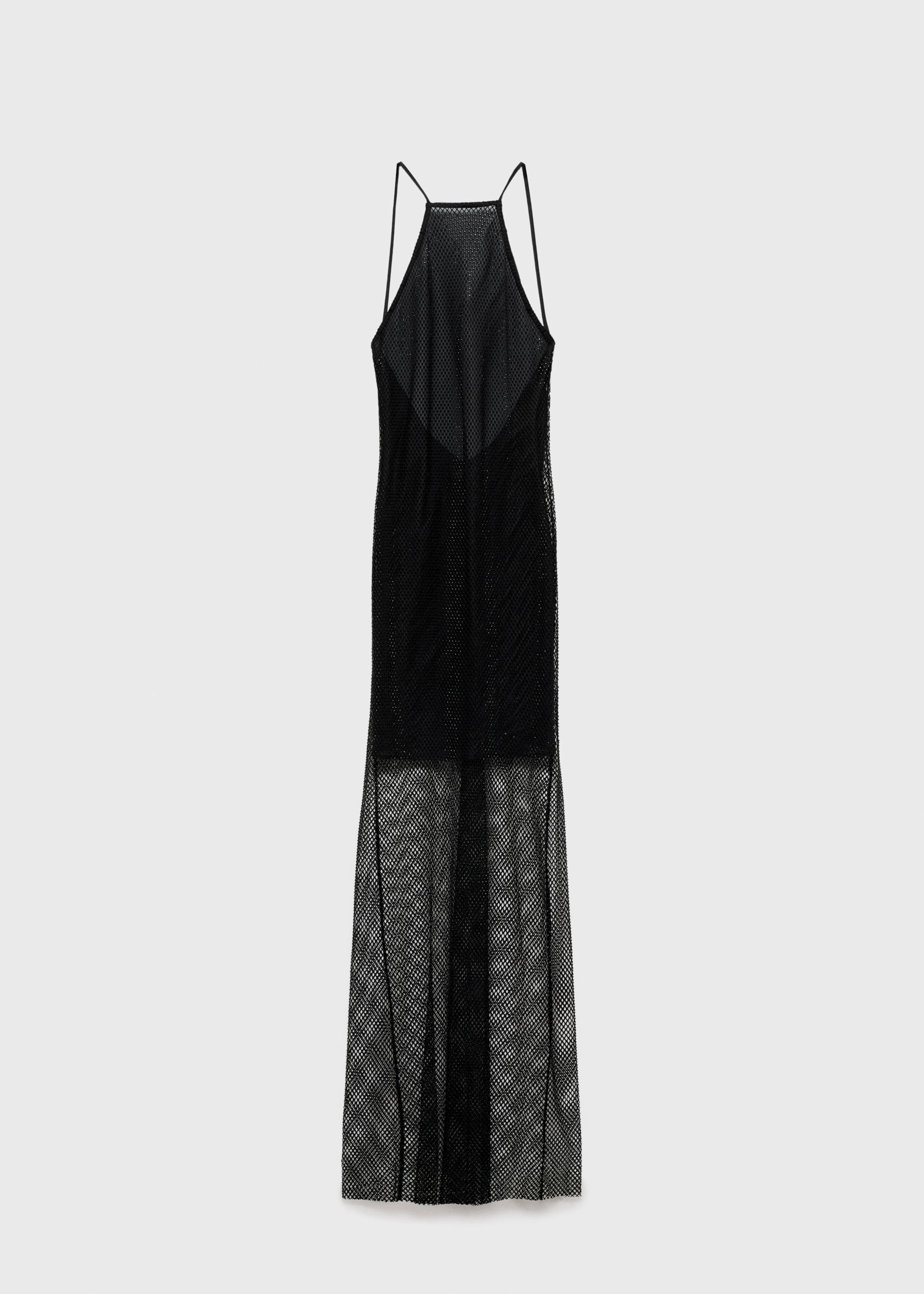 Vestido malla detalle strass - Artículo sin modelo