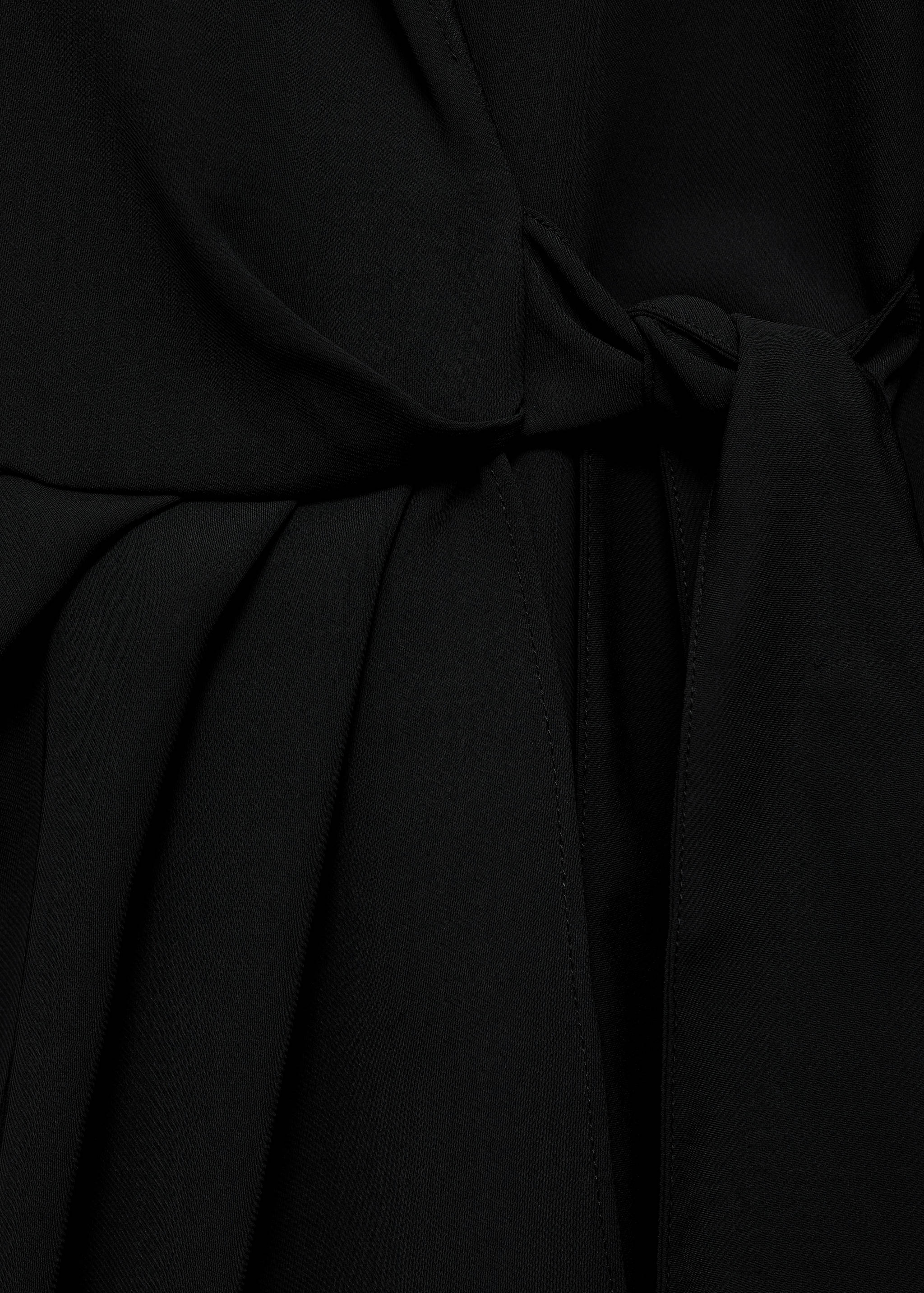 Bow wrap dress - Details of the article 0