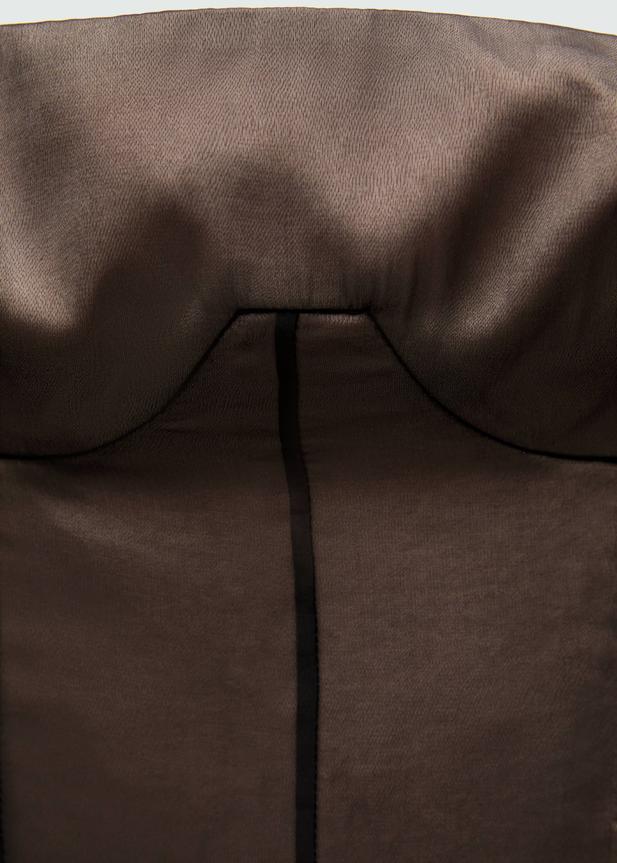 Vestido corto escote corsetero - Detalle del artículo 8