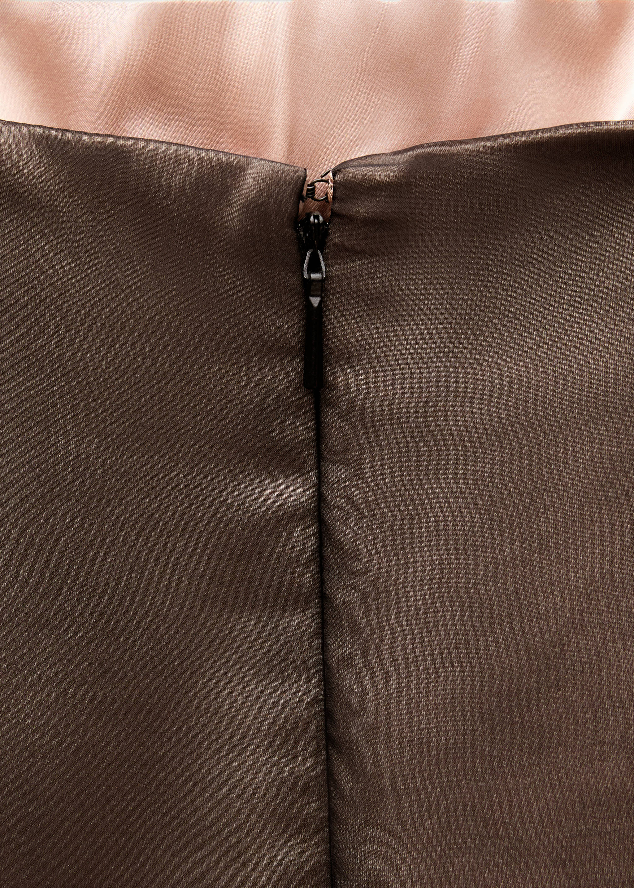 Vestido corto escote corsetero - Detalle del artículo 0