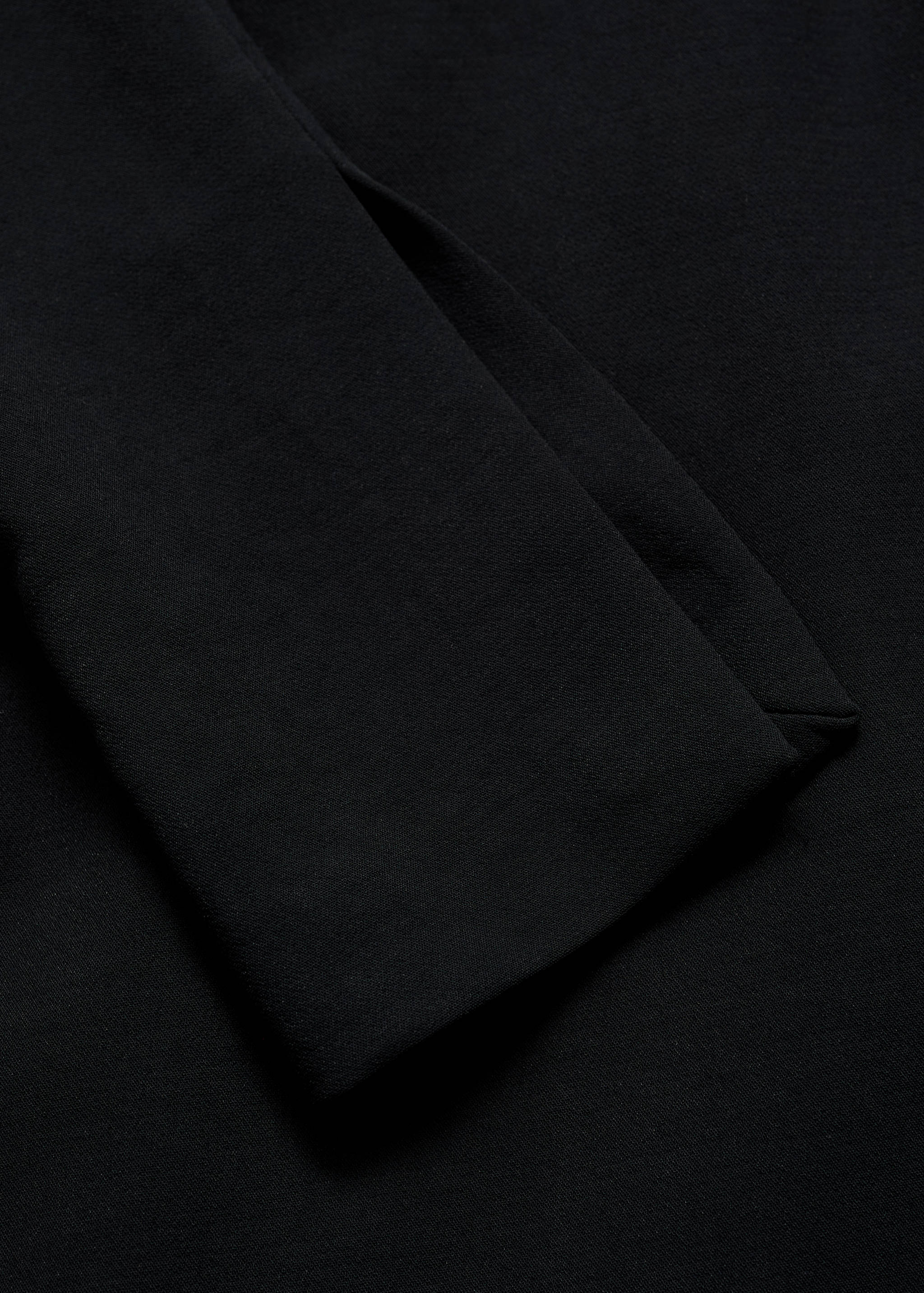 Metallic dress with neckline detail - Details of the article 0