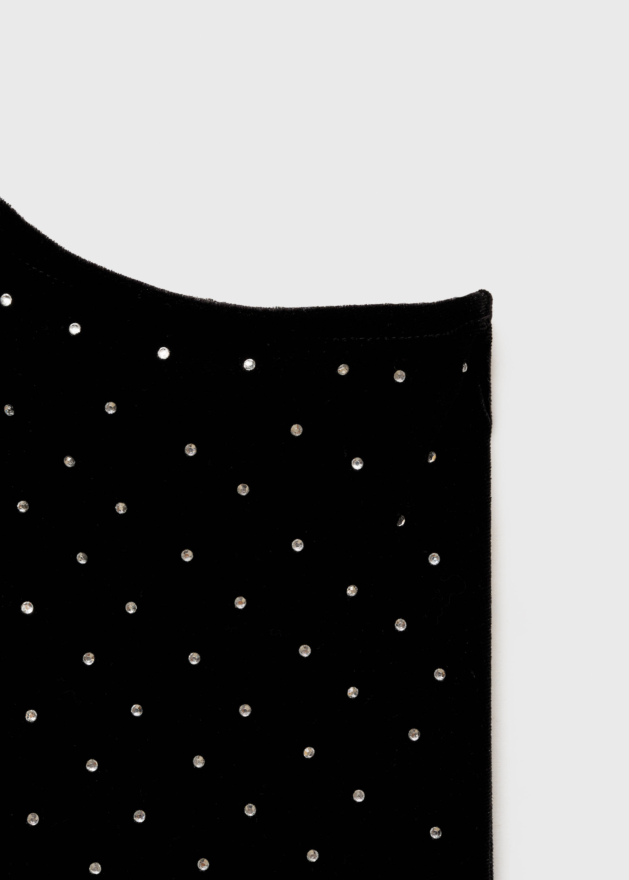 Asymmetrical rhinestone dress - Details of the article 8