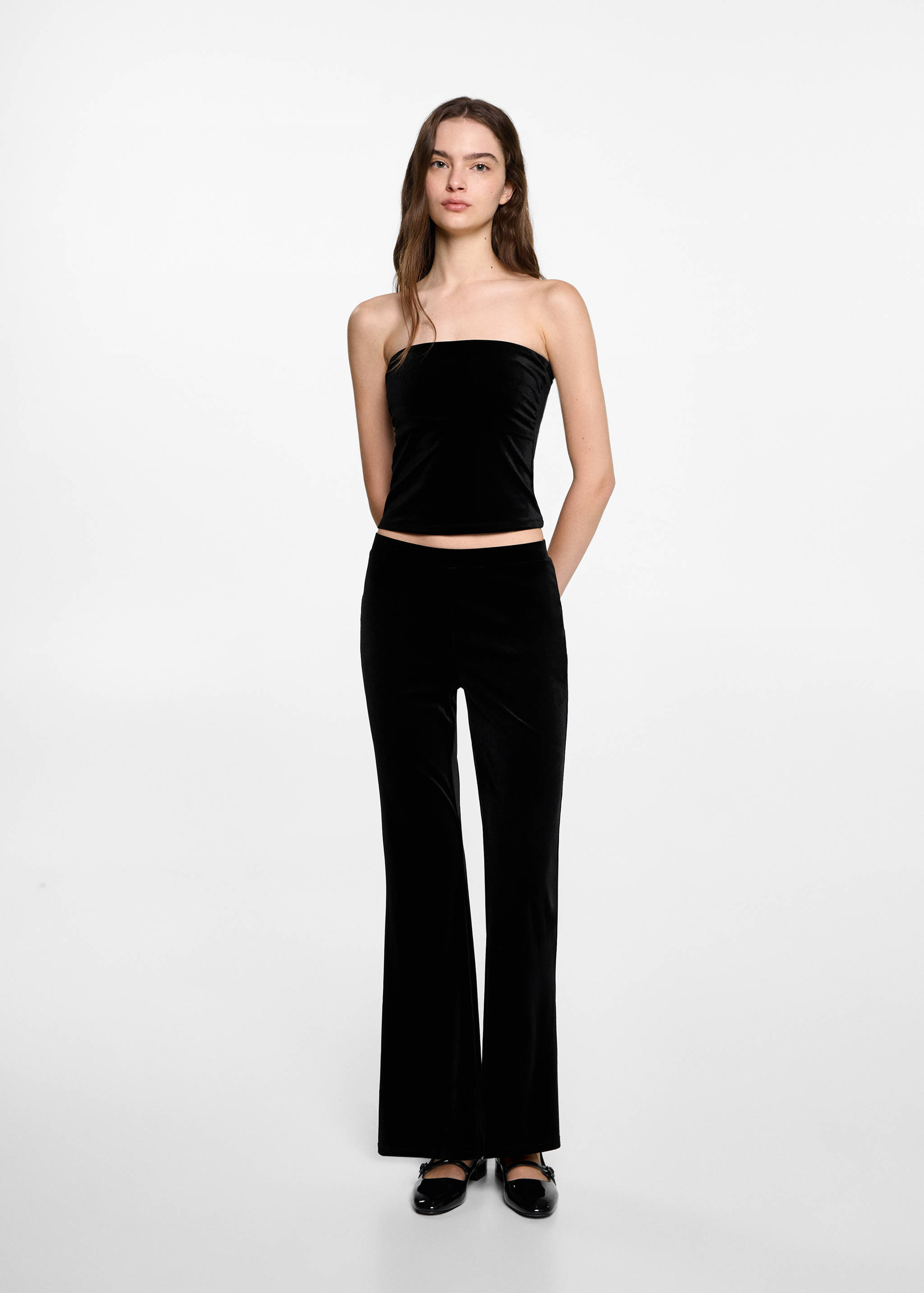 Top bandeau velours - Plan général