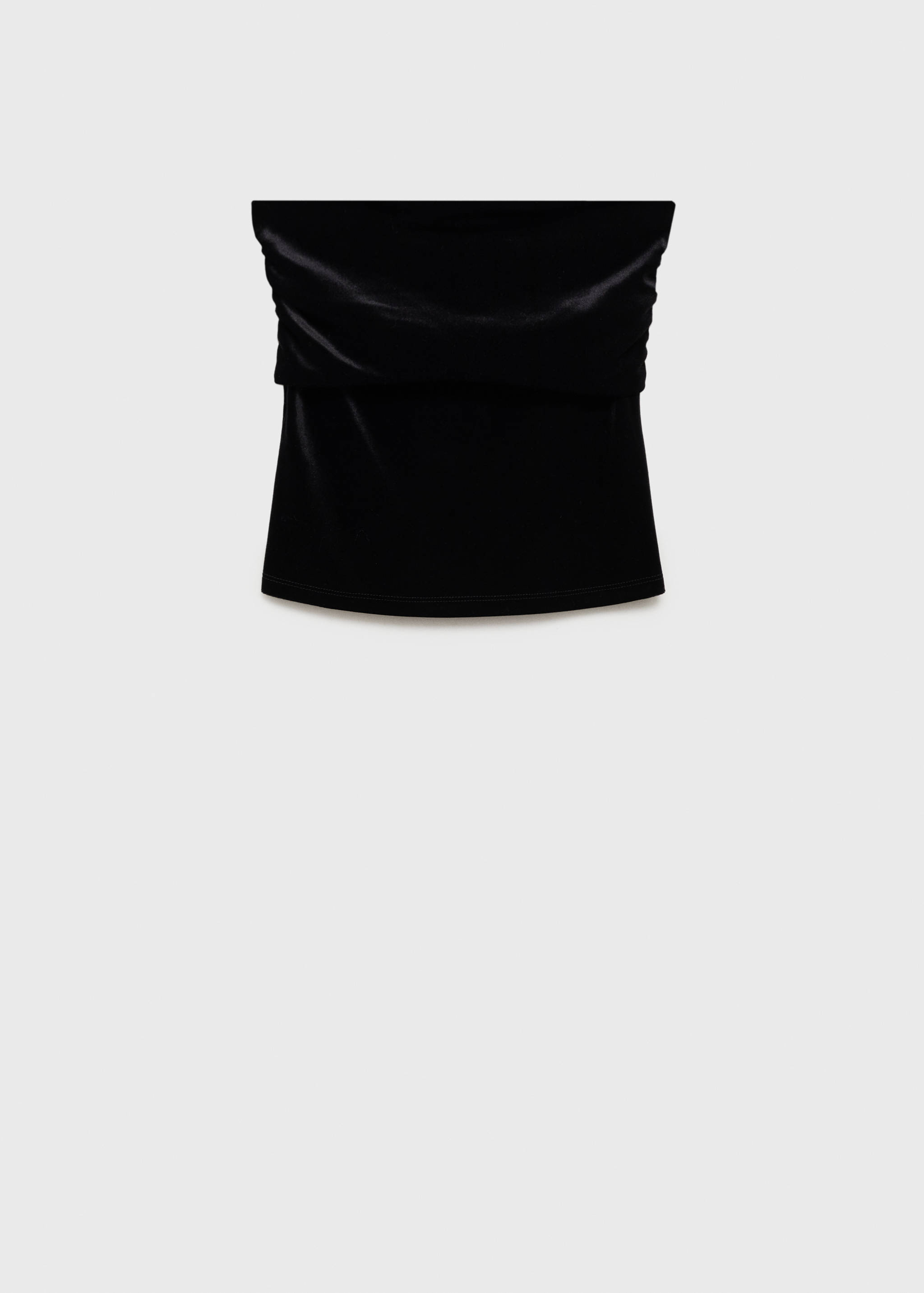 Top bandeau velours - Article sans modèle